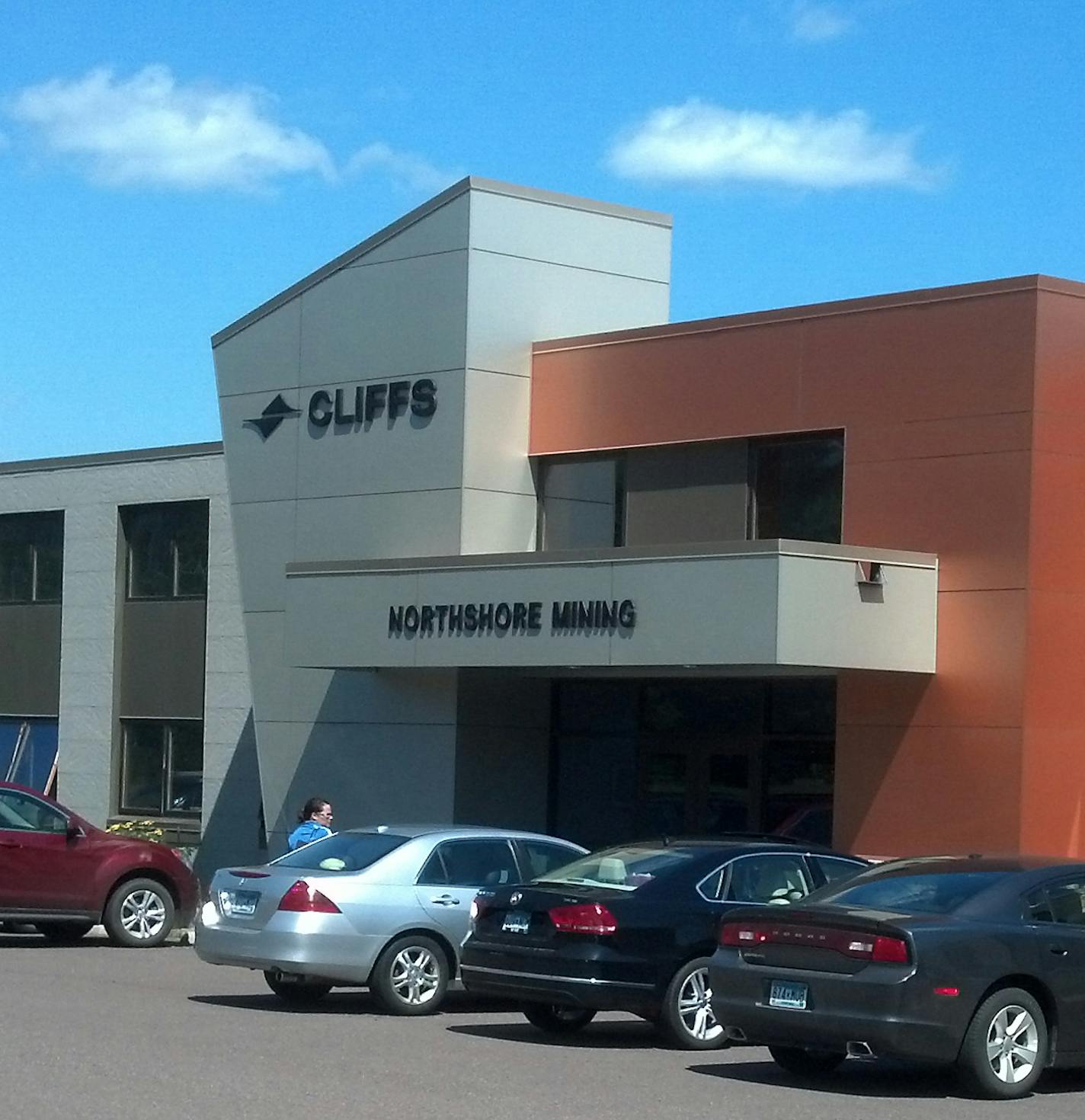 Cliffs Northshore Mining office on Highway 61 in Silverbay, Minnesota.