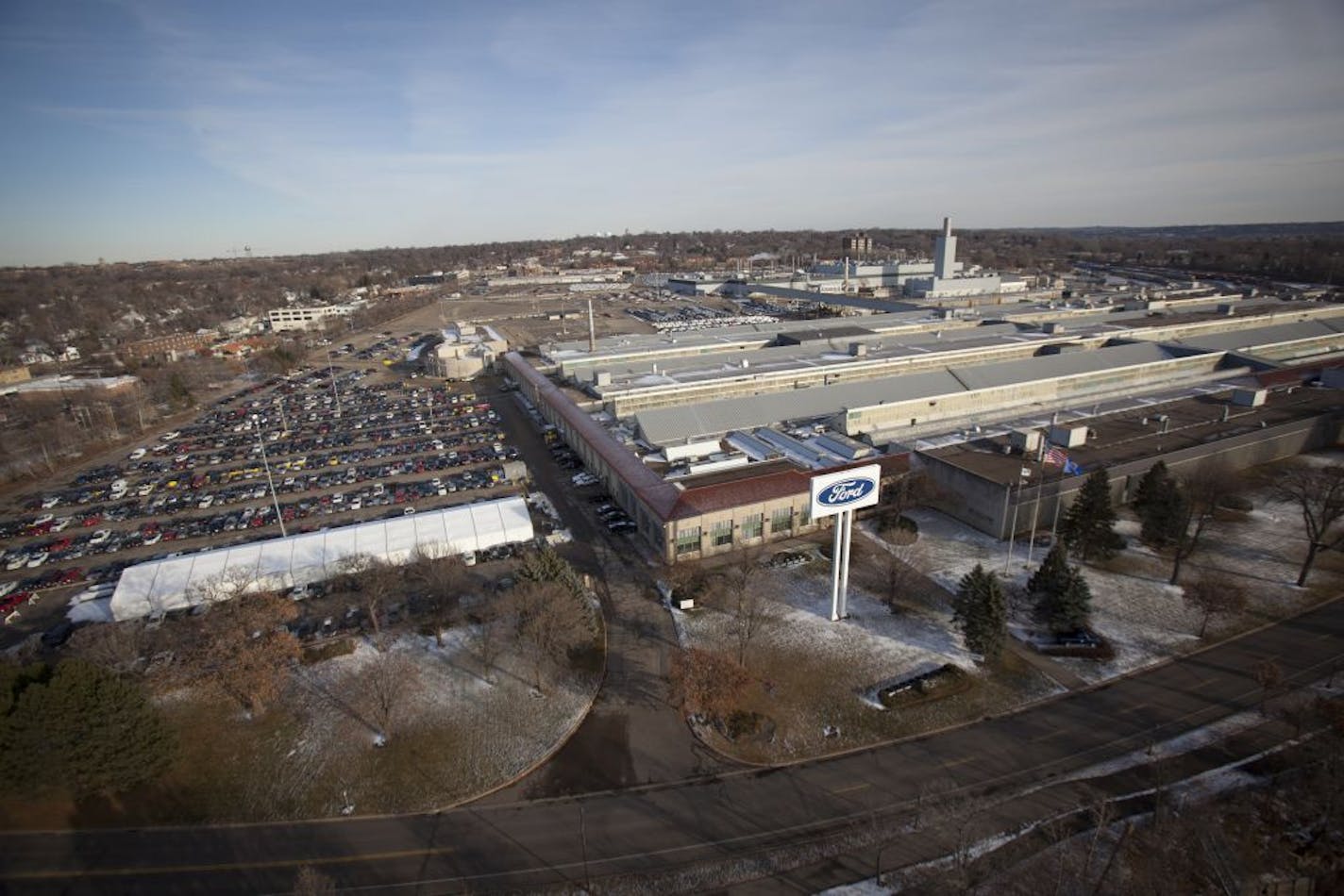 Ford's assembly plant in St. Paul