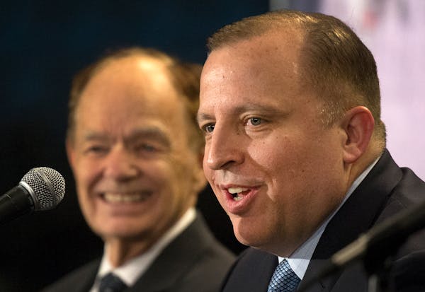 Minnesota Timberwolves new President of Basketball Operations and Head Coach Tom Thibodeau during a news conference at Target Center on Tuesday, April