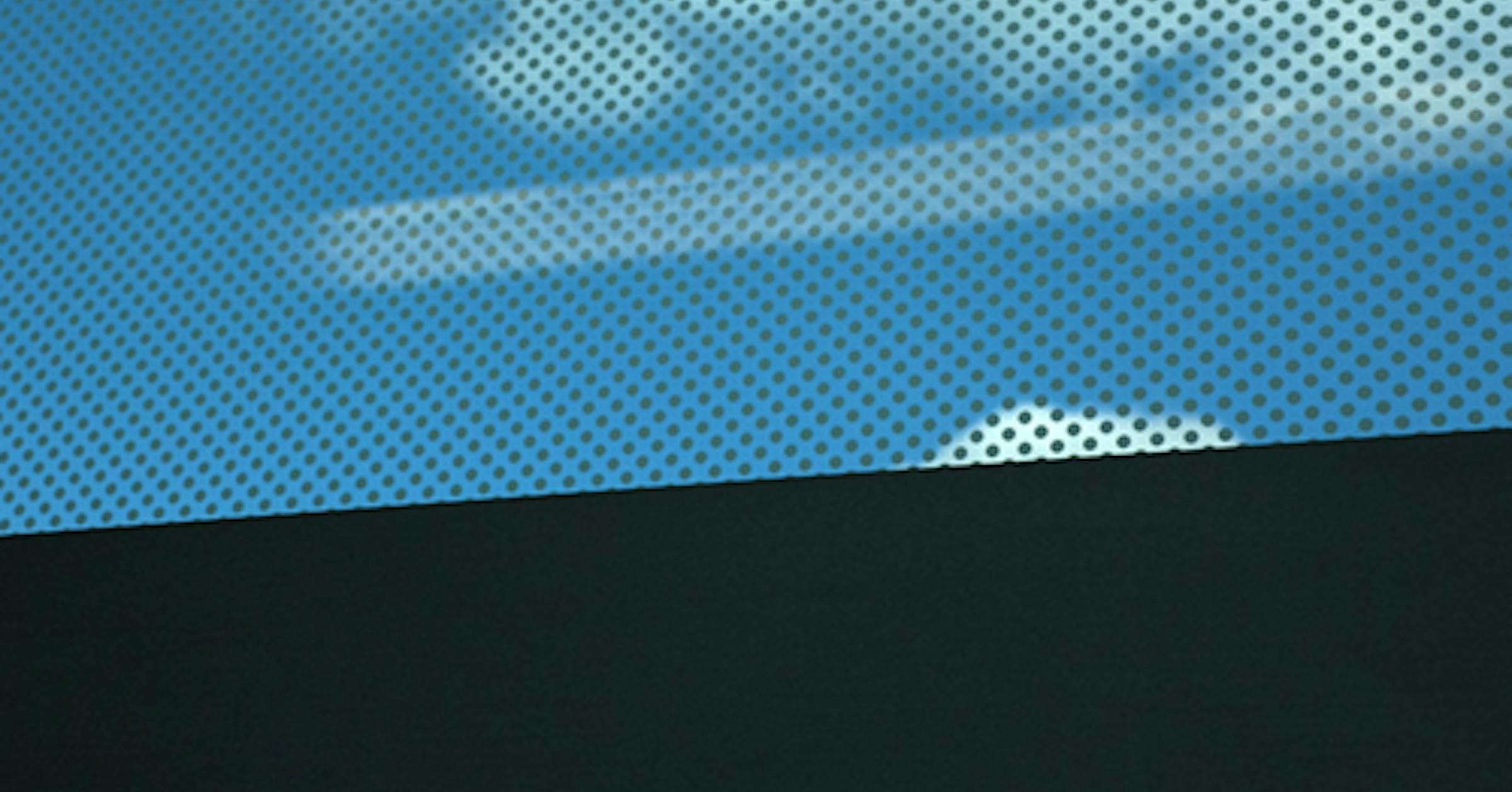 Better photo of fritted glass