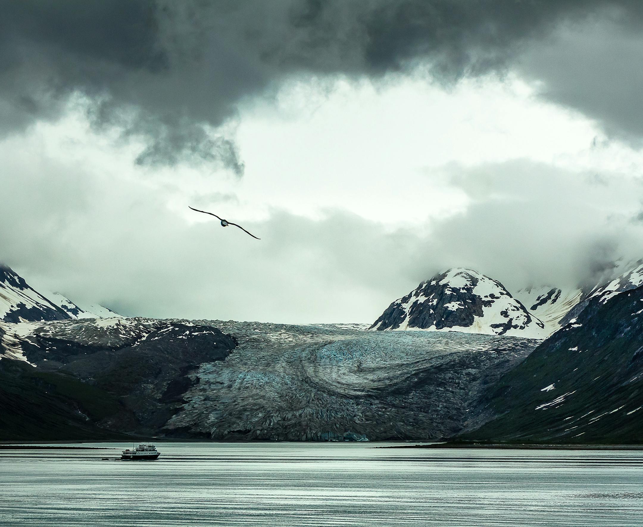 Charles Freiss took this photo of Glacier Bay