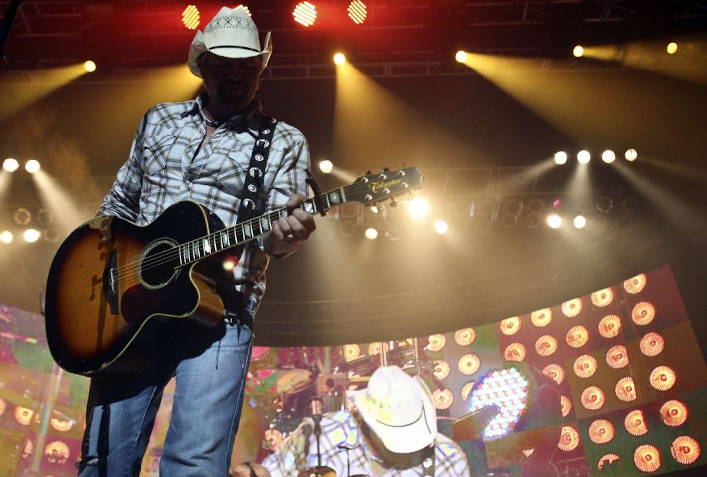 Toby Keith performed at the State Fair Grandstand in Falcon Heights, Minn., Wednesday, August 31, 2011.