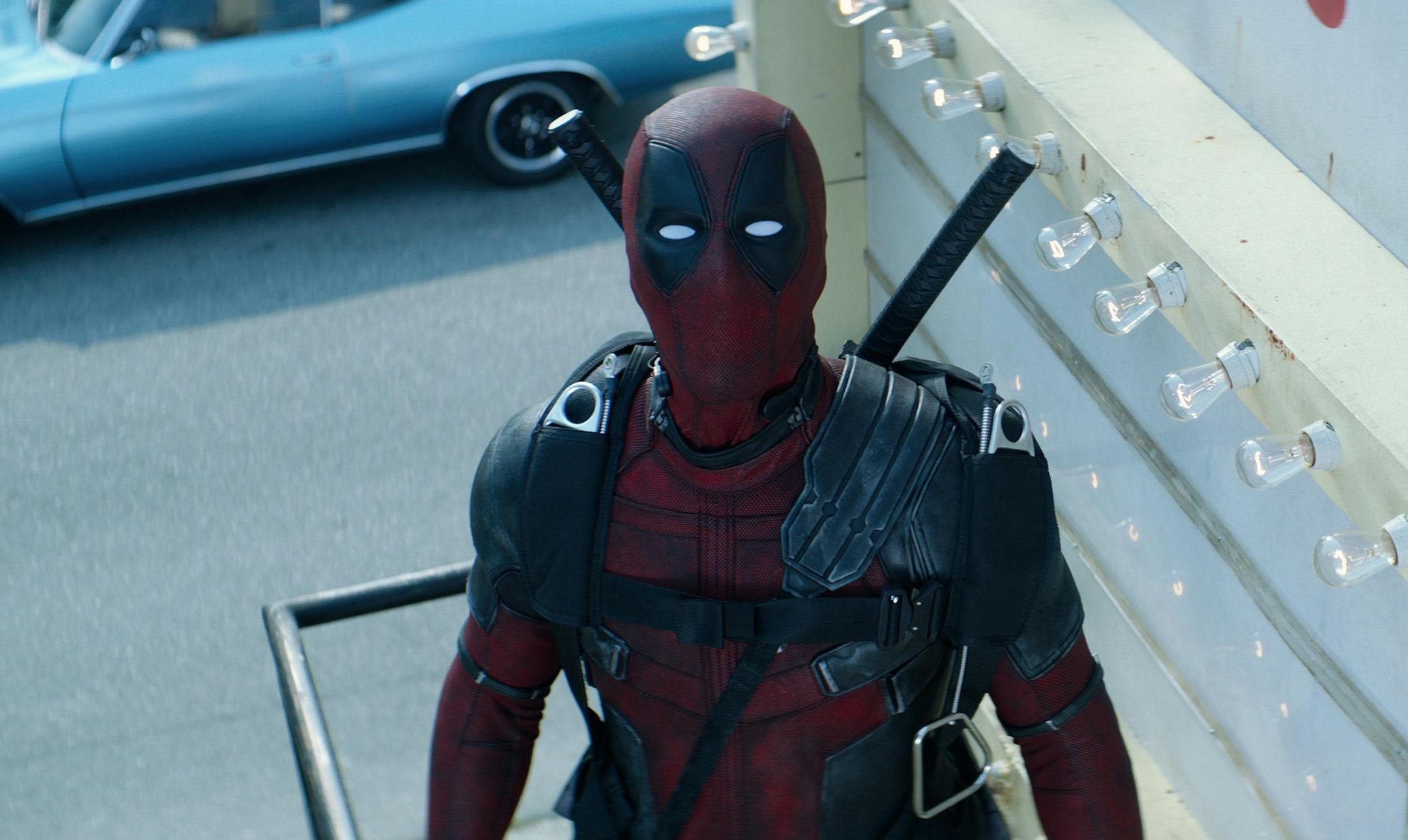 Ryan Reynolds stars as Deadpool in "Deadpool 2." (Twentieth Century Fox) ORG XMIT: 1231114