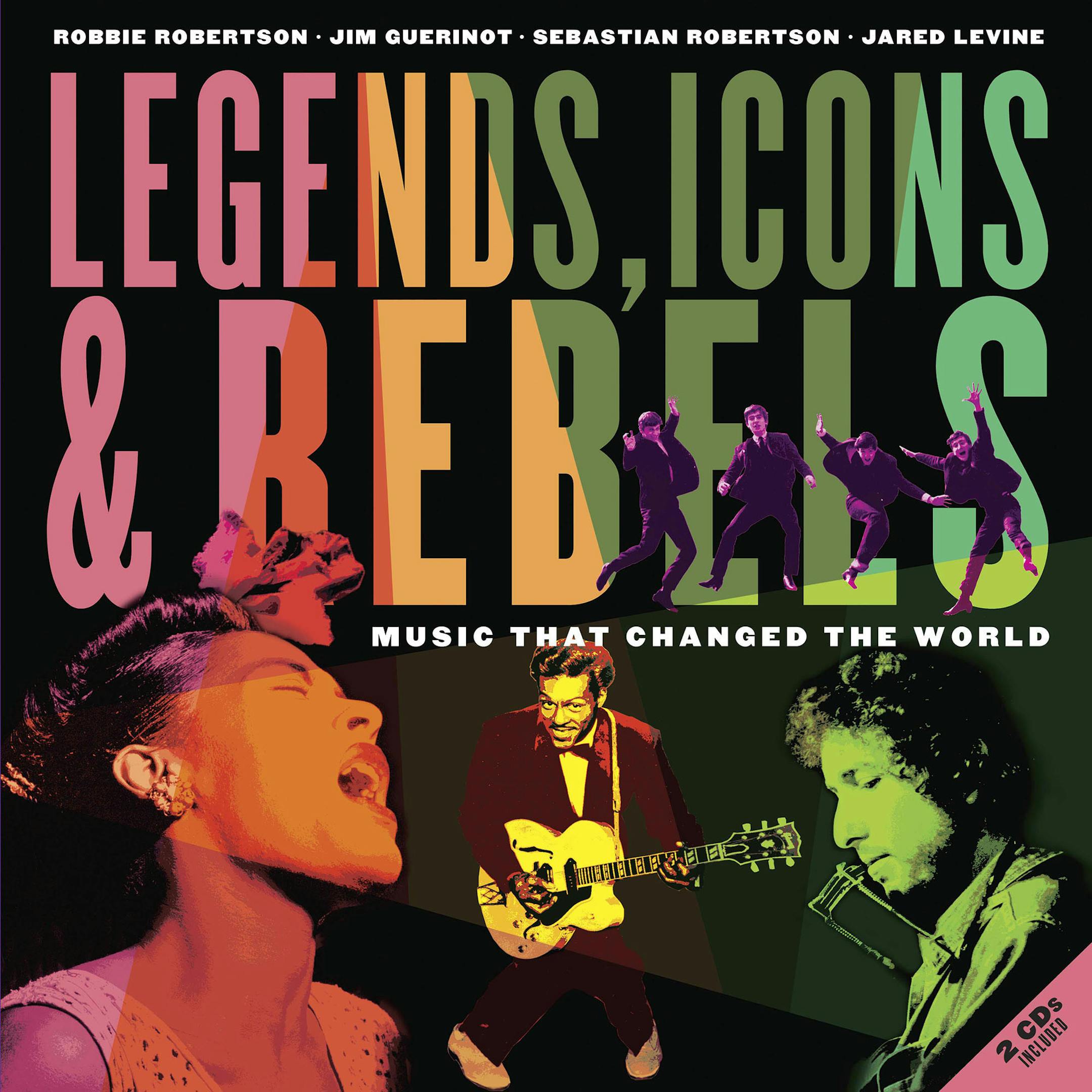 Cover of Legends, Icons & Rebels: Music That Changed the World, releasing October 8th, 2013 (CNW Group/Random House of Canada Limited) (CNW Group/Tundra Books) ORG XMIT: T2013080897567-EN-29738