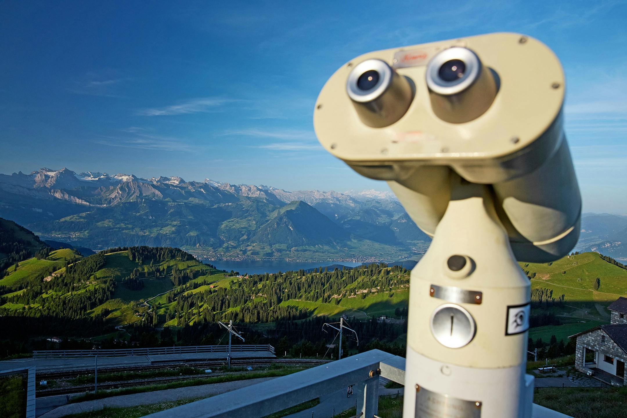 Mt Rigi Kulm; Panorama; Sommer