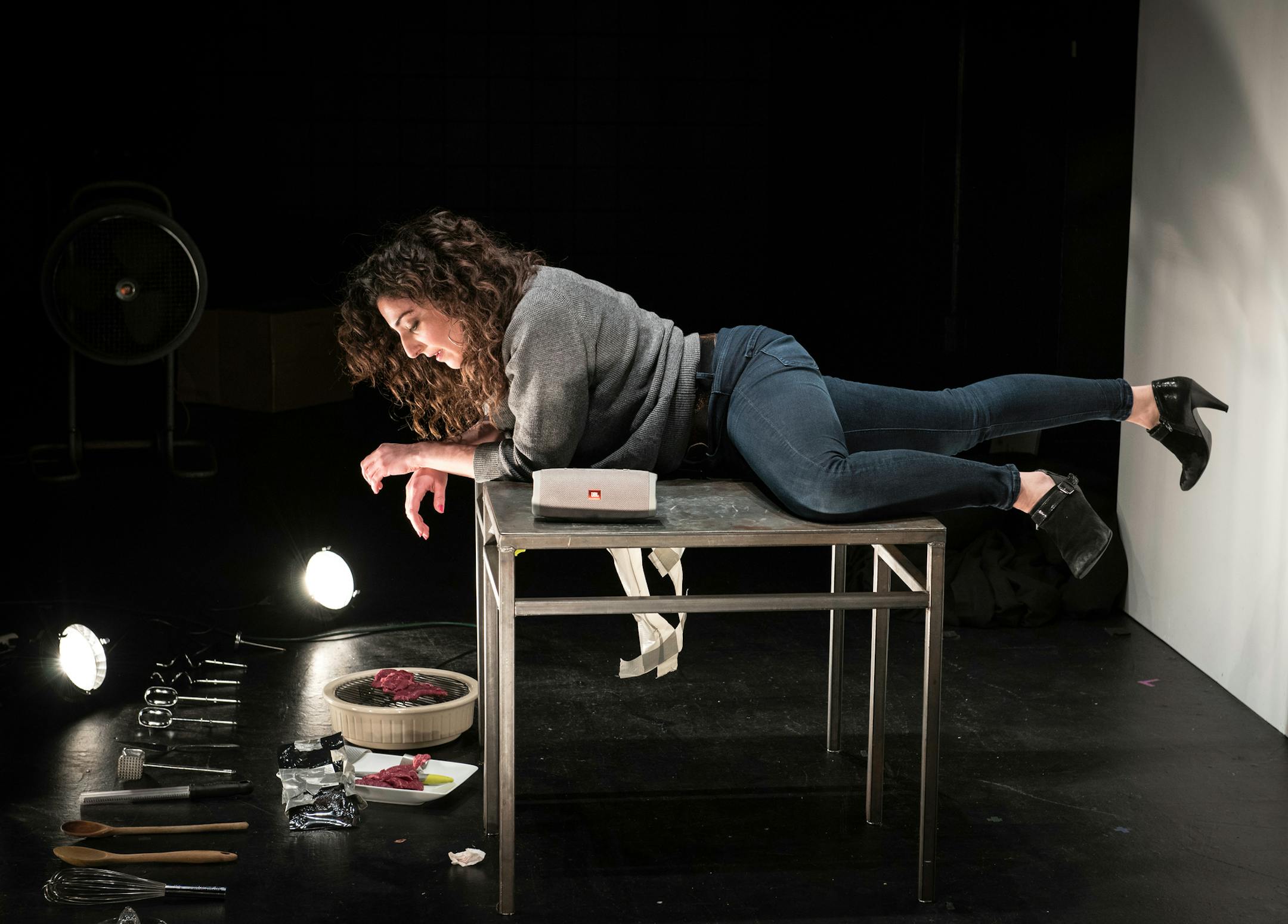 Anat Shinar in “Something Elegant, Like This.” Photo credit Bruce Silcox (2019)