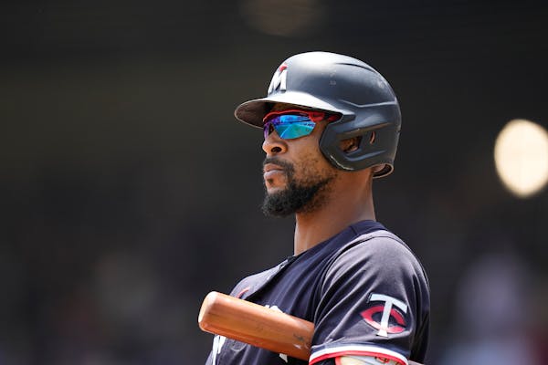 Twins designated hitter Byron Buxton has been on the IL for a month and appears to have hit a setback.