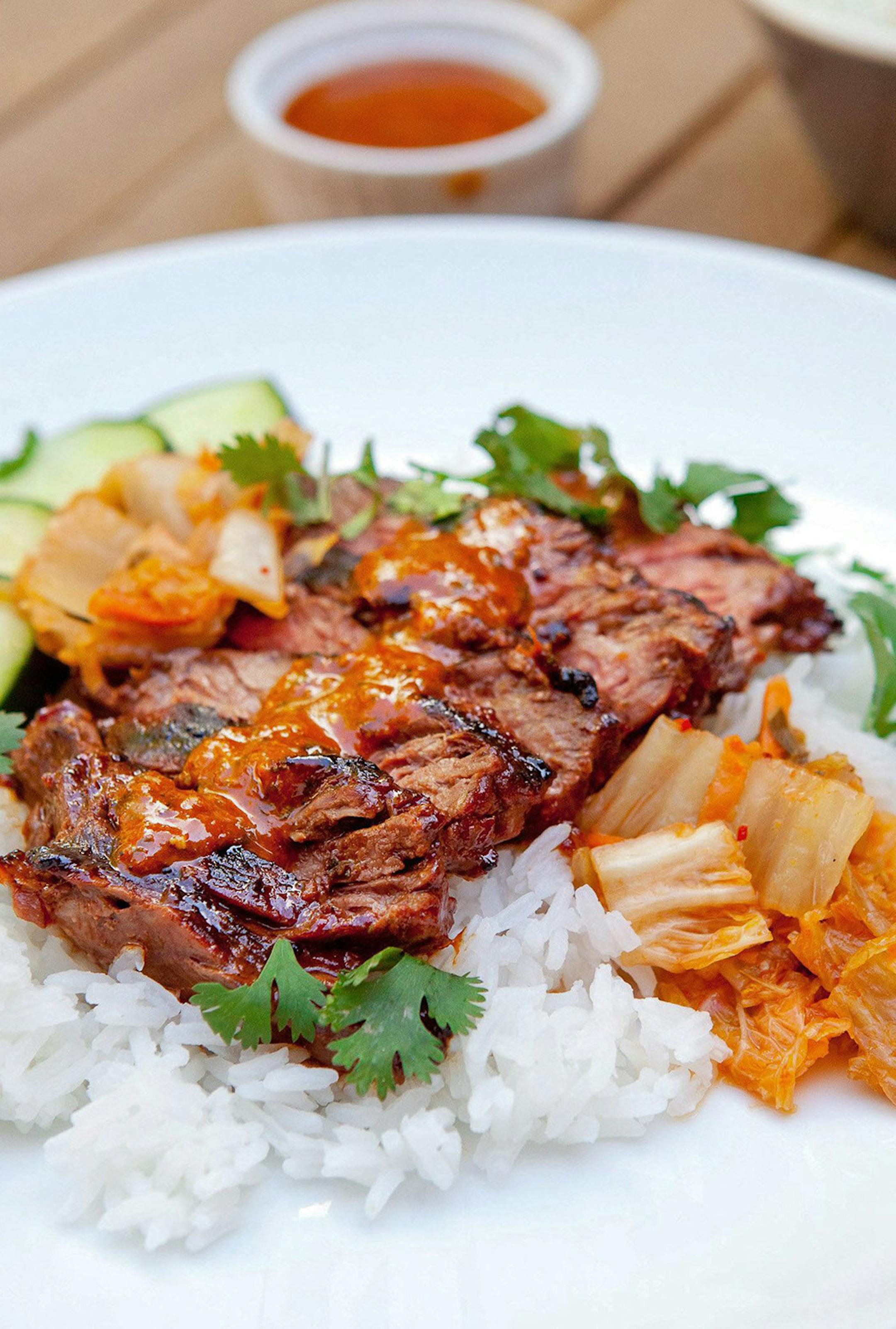 Korean Bulgogi-Style Grilled Steak. Credit: Nick Evans ORG XMIT: tms20140723190836