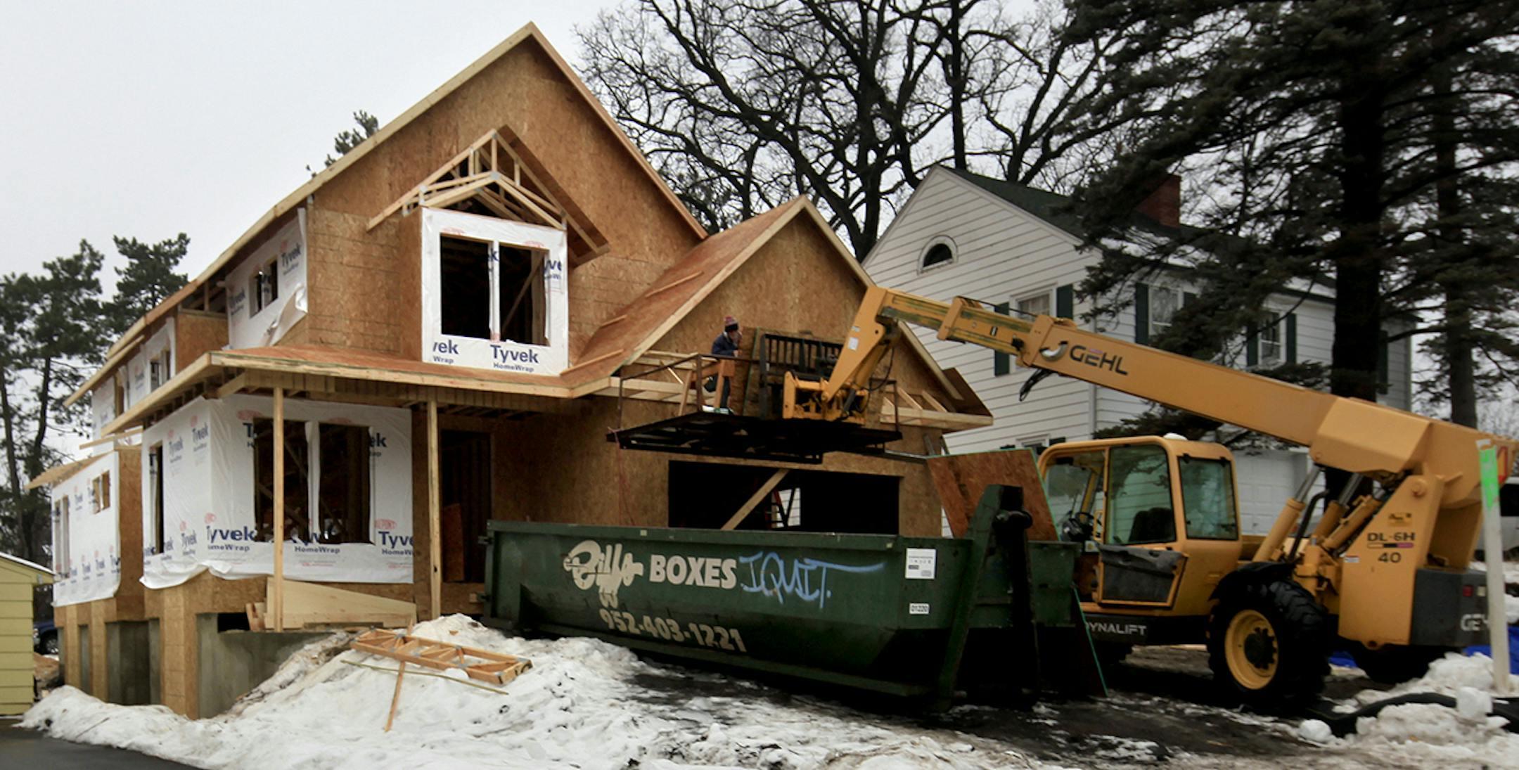 Many new homes are being built in established neighborhoods following teardowns. In Edina, the Morningside neighborhood is popular.