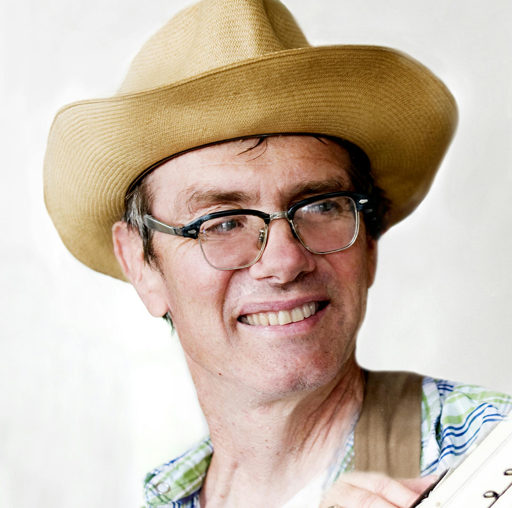 Storyteller Kevin Kling and accordionista Simone Perrin will perform at Caponi Art Park during their summer performance series on July 26. (Photo by Ann Marsden)