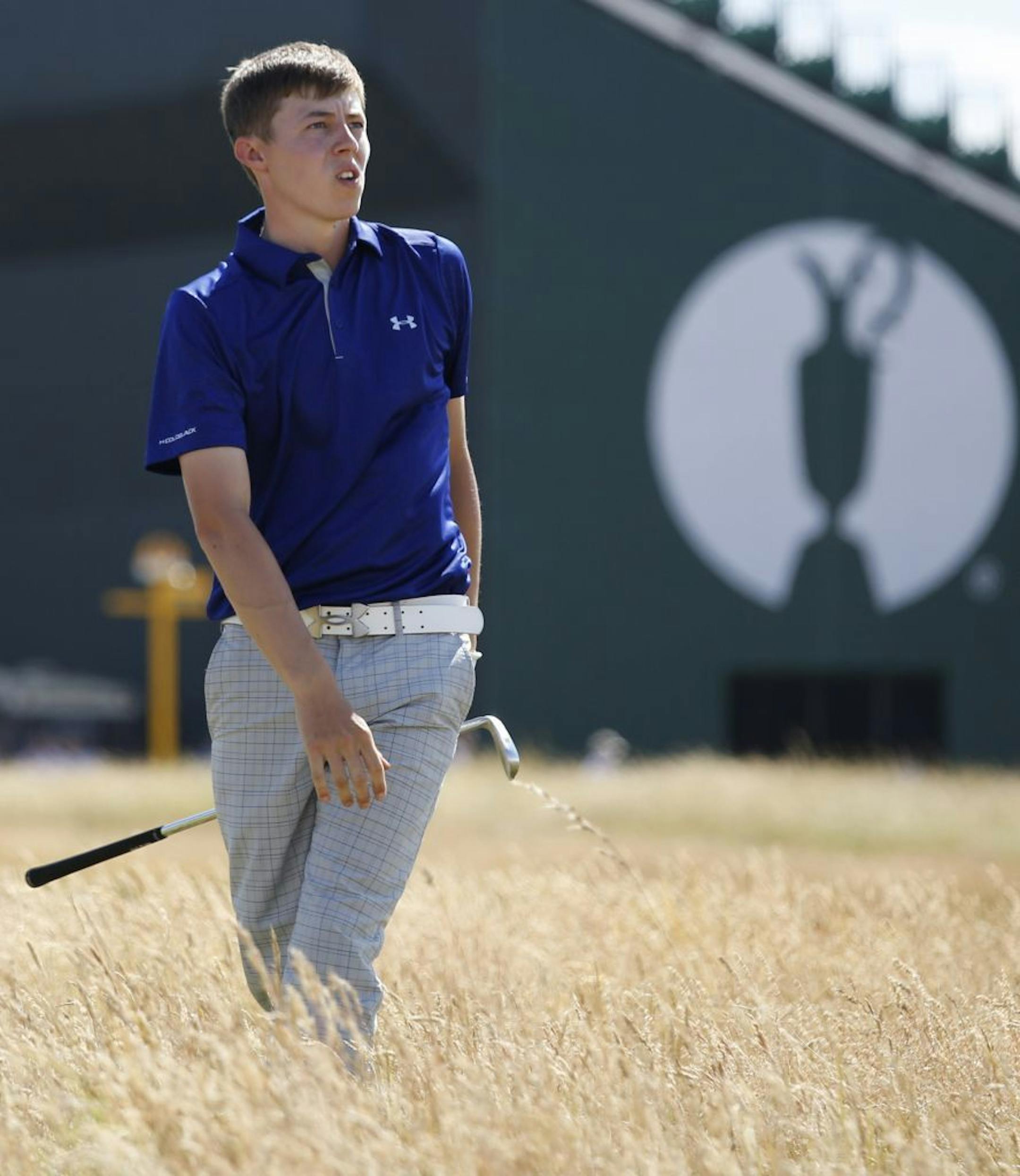 Matthew Fitzpatrick of England