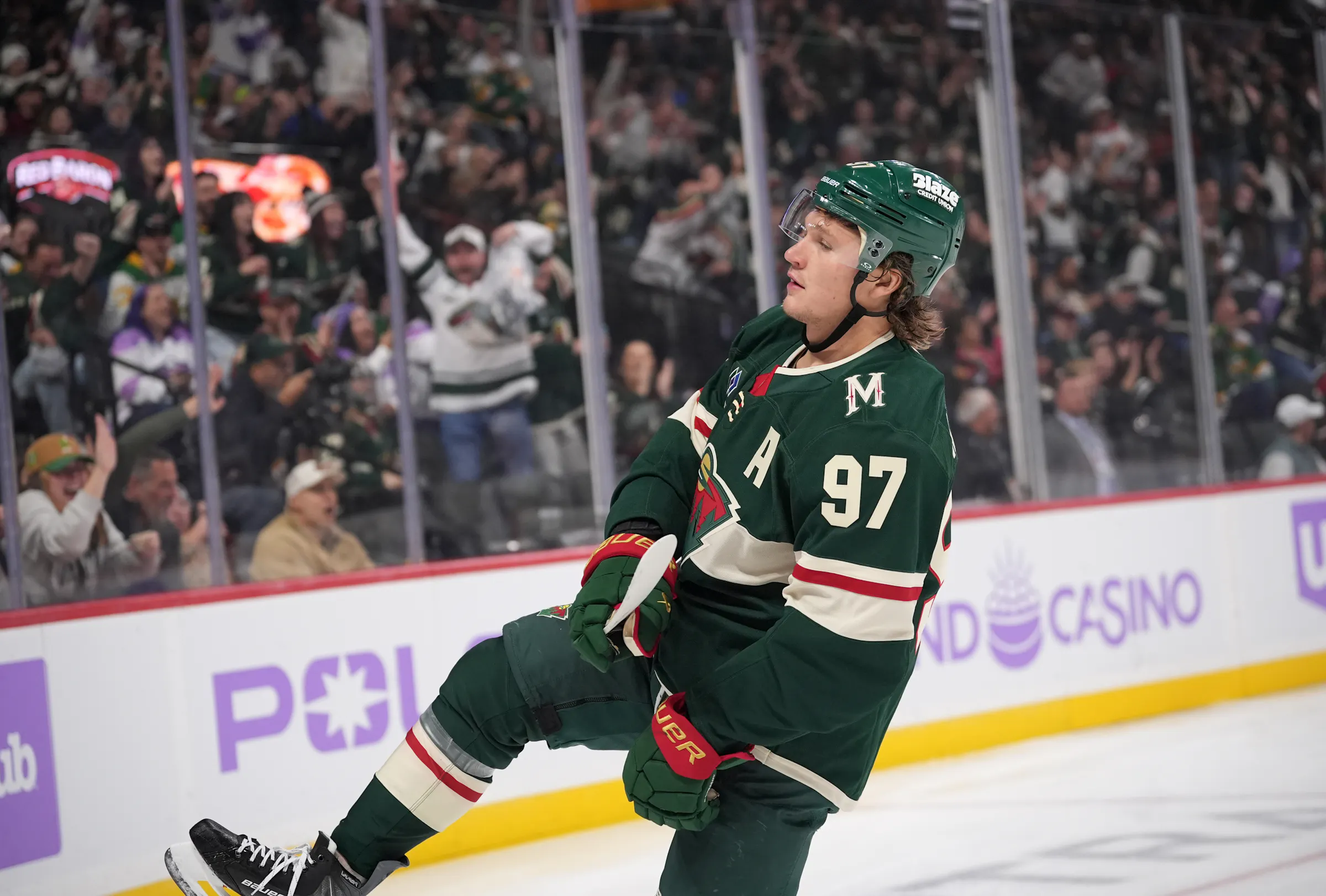 Live: Kirill Kaprizov scores NHL-leading 10th goal as Wild lead Blue ...