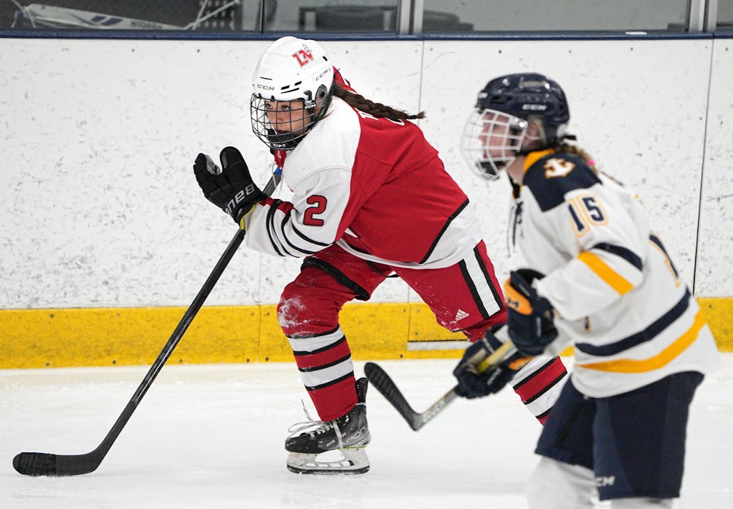 Anna Tomas (2) landed at Lakeville North along with some teammates from Burnsville because the Blaze program was in flux.