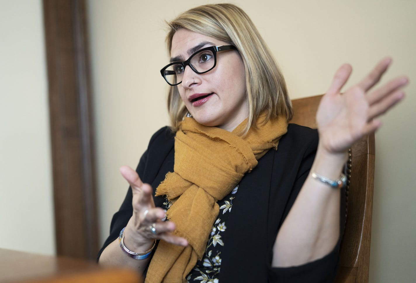 Lt. Gov. Elect Peggy Flanagan during an interview at the State Capitol in St. Paul, Minn., on Thursday, November 15, 2018. ] RENEE JONES SCHNEIDER &#xef; renee.jones@startribune.com