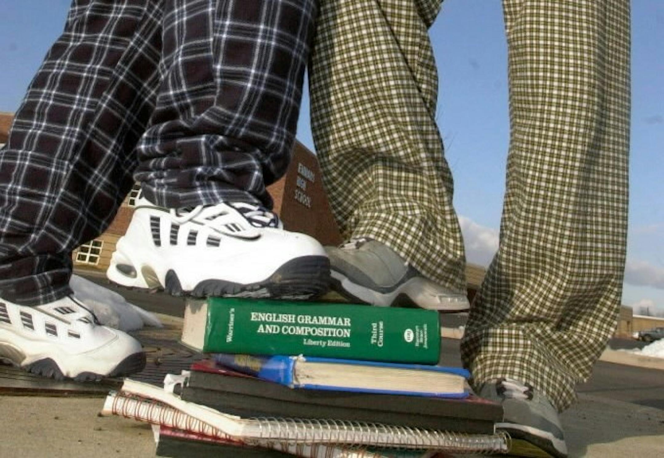 Pajamas at school? No, says a UK headmaster — not even for parents dropping off kids.