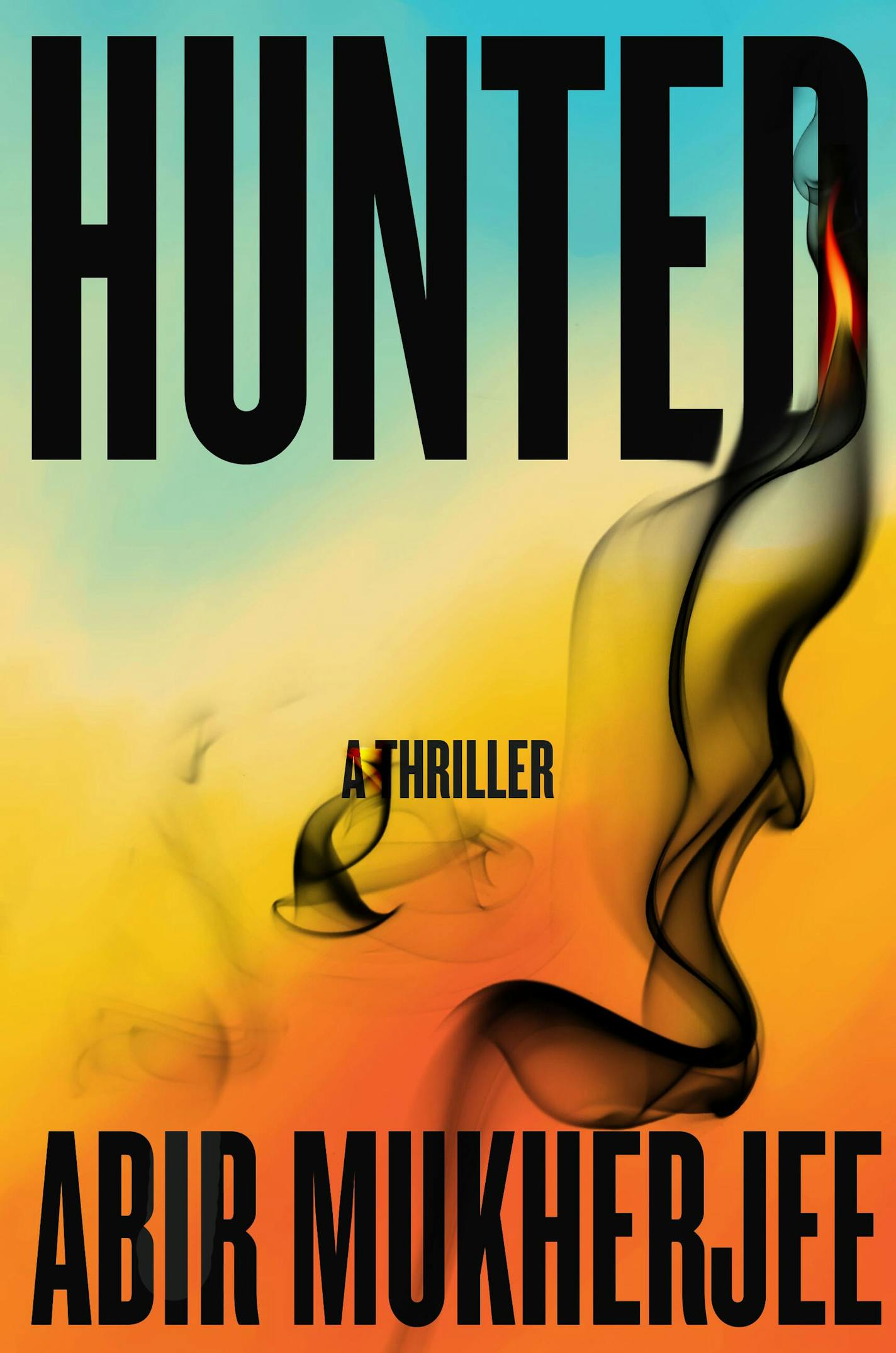 cover of "Hunted" that depicts wisps of smoke