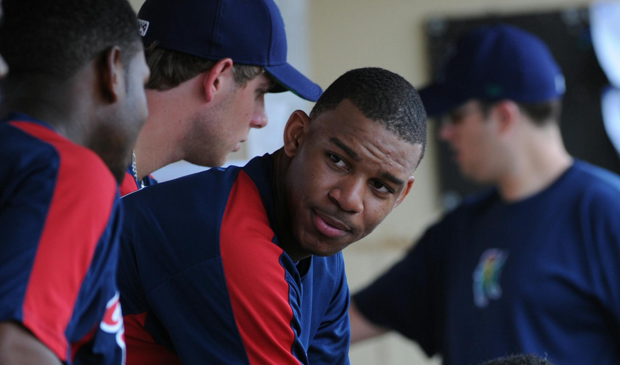 Byron Buxton, Cedar Rapids Kernels center fielder,