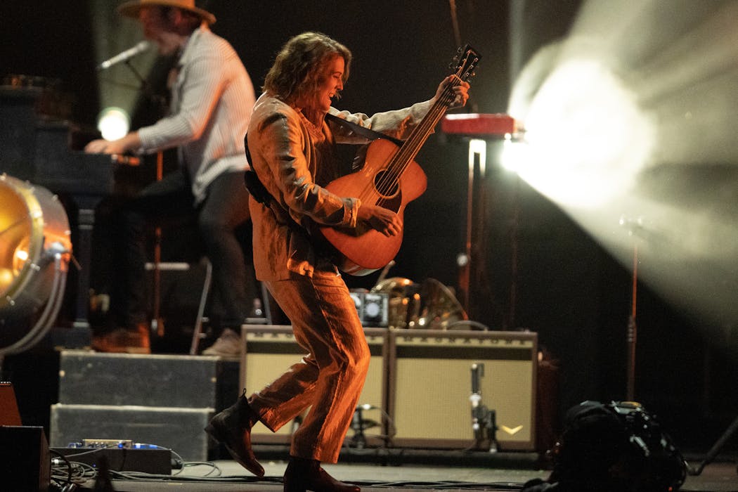 Brandi Carlile performed to a packed grandstand on Saturday, Aug. 31, 2019, at the Minnesota State Fair.