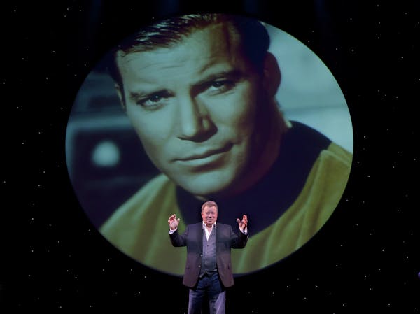 William Shatner will visit Minneapolis this weekend as part of the "50 Year Mission Tour."