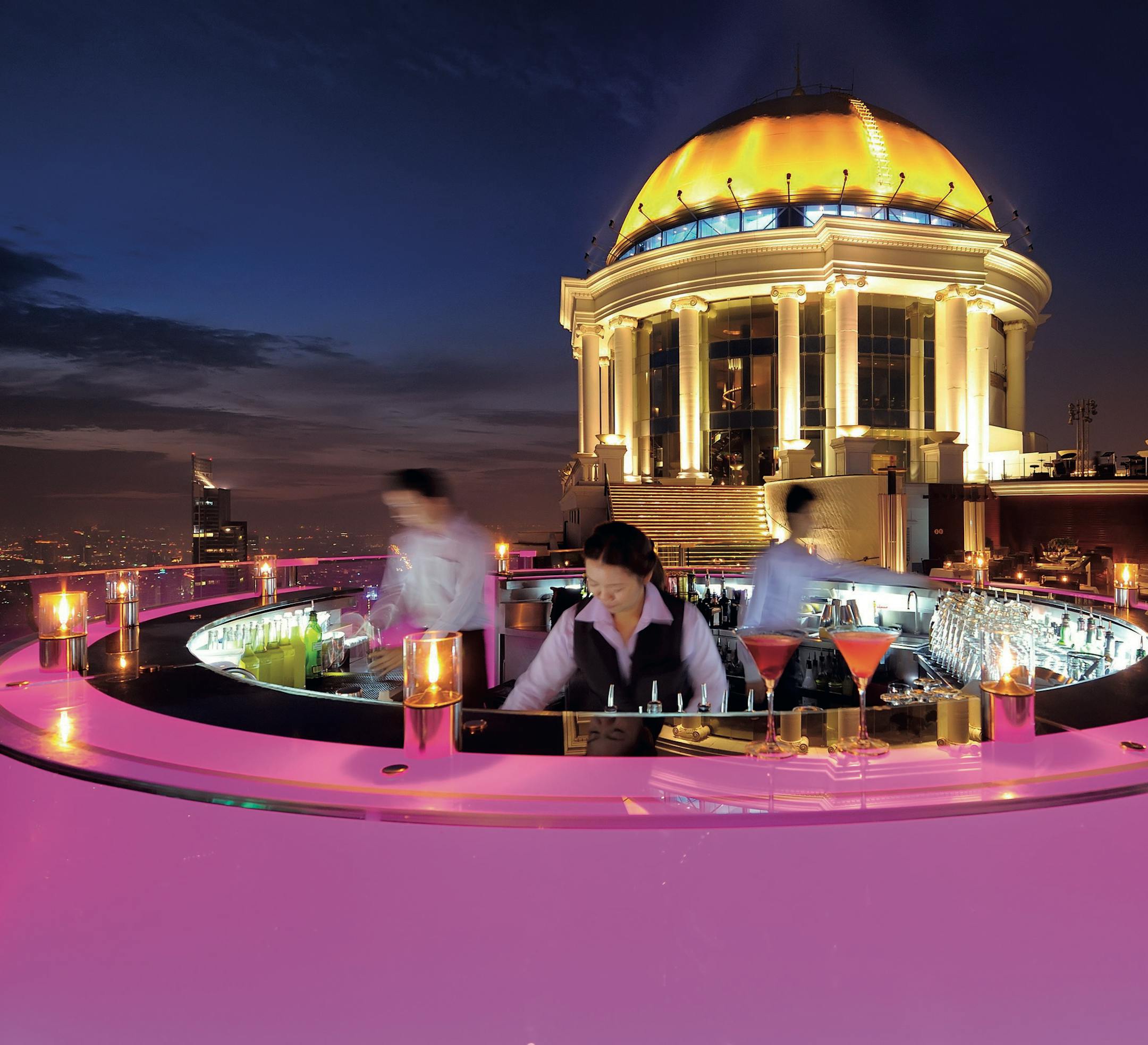Sky Bar in Bangkok. © LEBUA HOTELS AND RESORTS