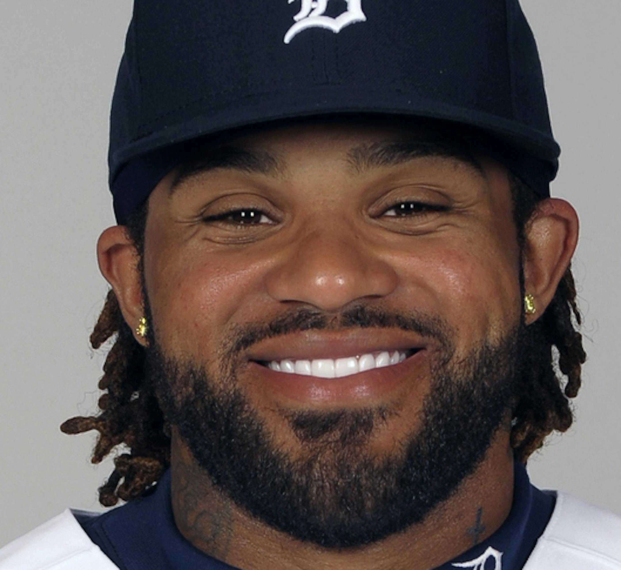 LAKELAND, FL - FEBRUARY 19: Prince Fielder #28 of the Detroit Tigers poses during Photo Day on Tuesday, February 19, 2013 at Joker Marchant Stadium in Lakeland, Florida. (Photo by Tony Firriolo/MLB Photos via Getty Images) *** Local Caption *** Prince Fielder ORG XMIT: 159448021