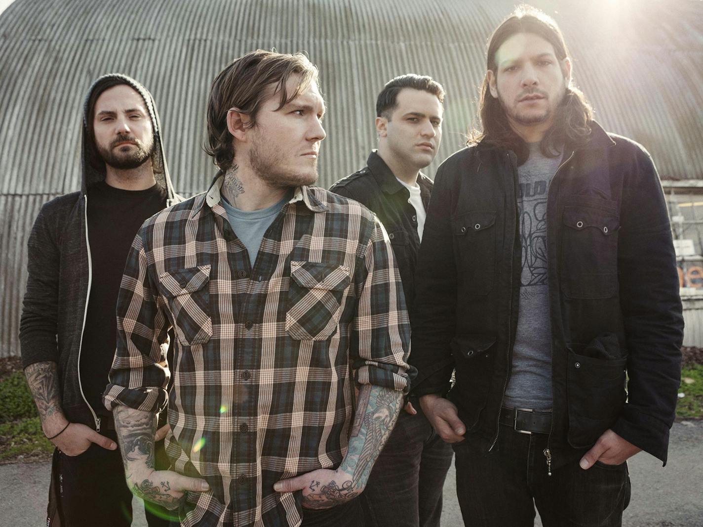 Credit: Danny Clinch The Gaslight Anthem, from left: Alex Rosamilia, Brian Fallon, Alex Levine and Ben Horowitz.