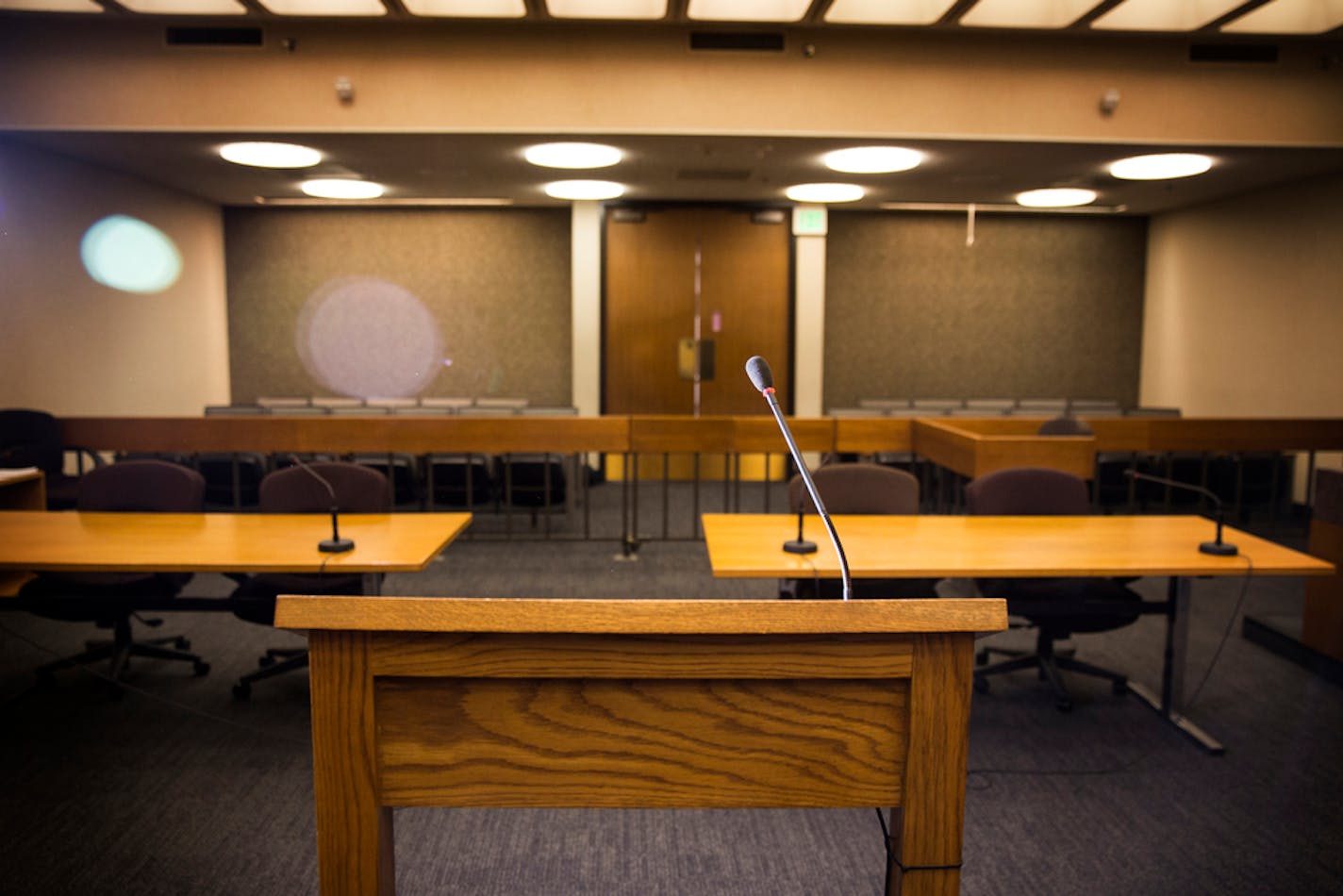 On a scale of zero to 4, with 4 being a high virus risk, experts said Hennepin County courtrooms rate between 3 and 4.