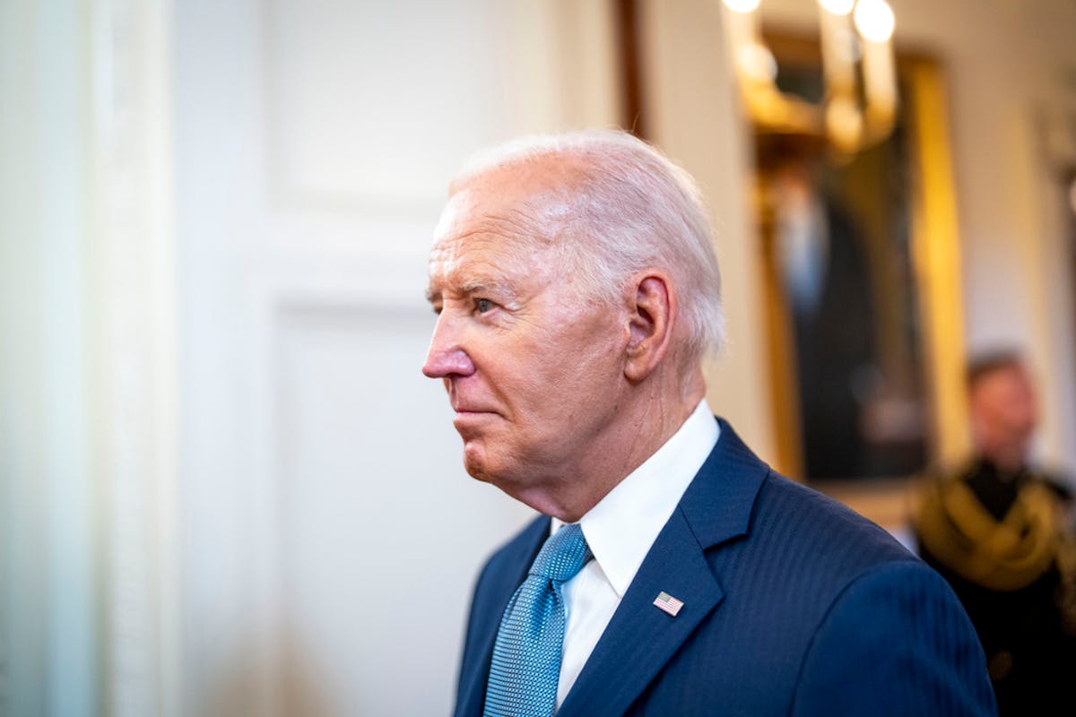 President Joe Biden at the White House on Wednesday, July 3, 2024. Biden declared that ‘’I’m staying in the race’' during a campaign rally in 