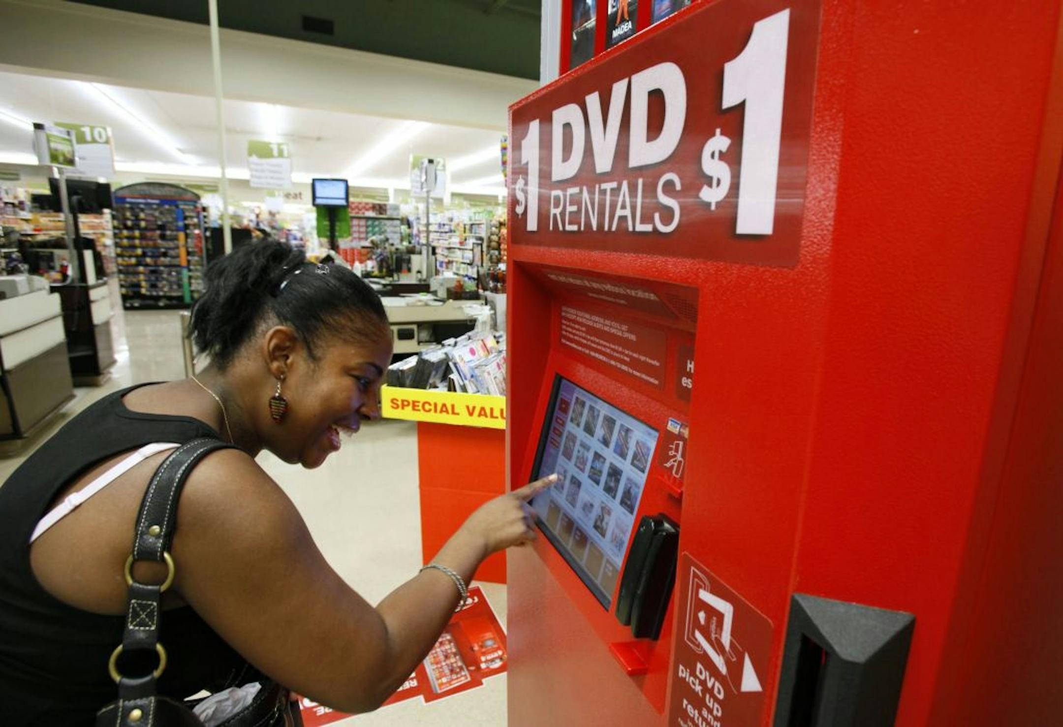 Redbox had added video game rentals to 21,000 of its 27,000 kiosks around the nation.