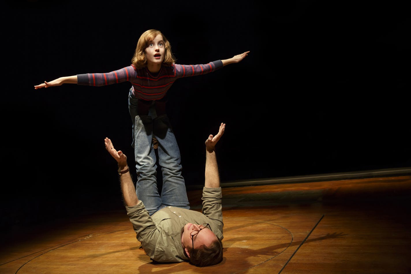 Judy Kuhn and Michael Cerveris in the New York staging of "Fun Home." A touring production of the musical is headed to the Orpheum Theatre in Minneapolis Dec. 13-18. Production Credits: Sam Gold (Direction) Danny Mefford (Choreography) David Zinn (Set and Costume Design) Ben Stanton (Lighting Design) Kai Harada (Sound Design) Chris Fenwick (Music Direction) Other Credits: Lyrics by: Lisa Kron Music by: Jeanine Tesori Book by Lisa Kron