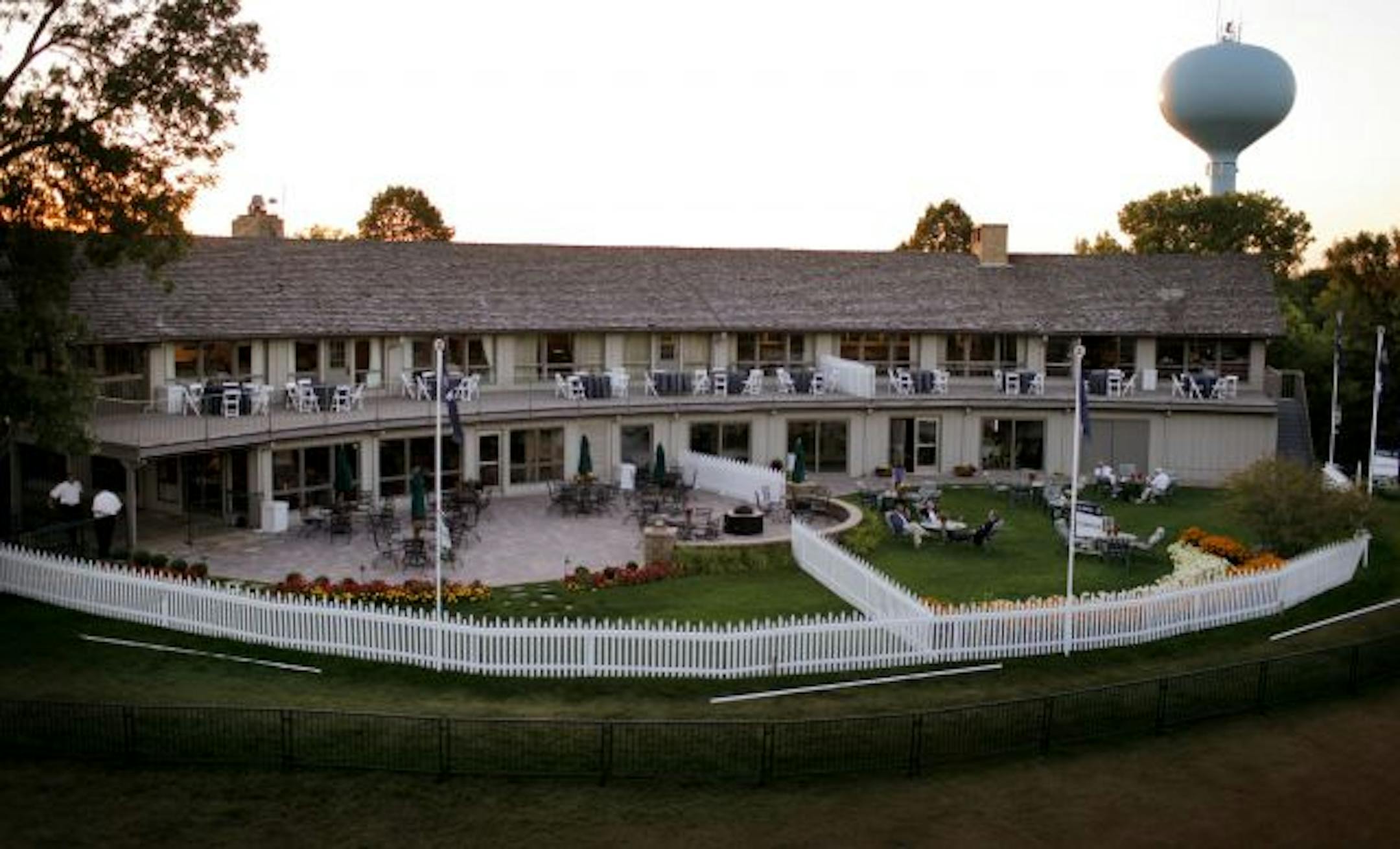 The clubhouse at Hazeltine National is the original and will be replaced. The locker room will be 20 percent larger than it is now.