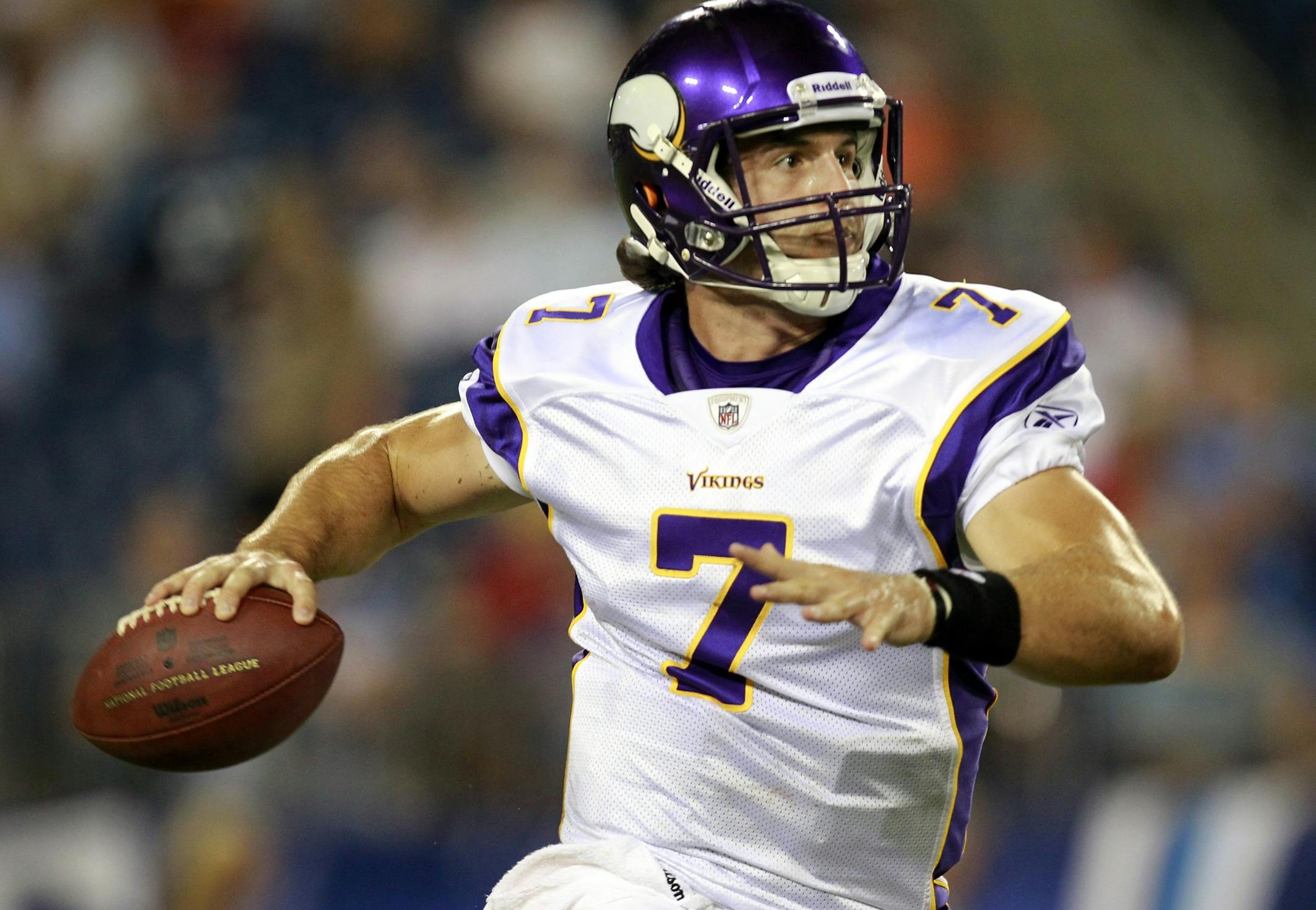 It's Christian Ponder's turn at second-string quarterback in Saturday's preseason game in Seattle.