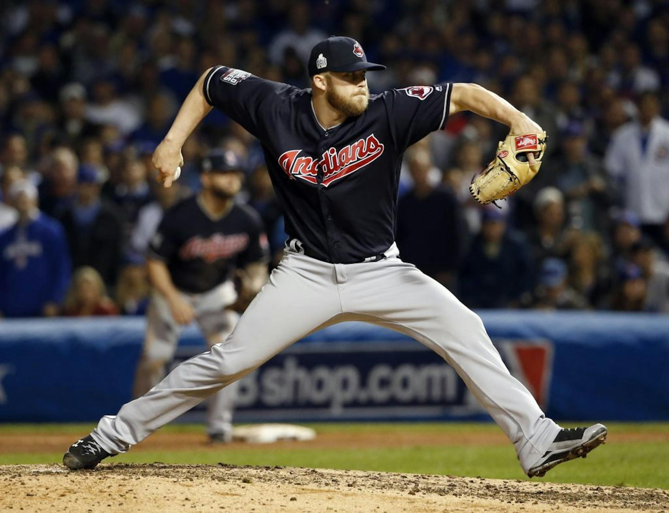 Cleveland Indians relief pitcher Cody Allen