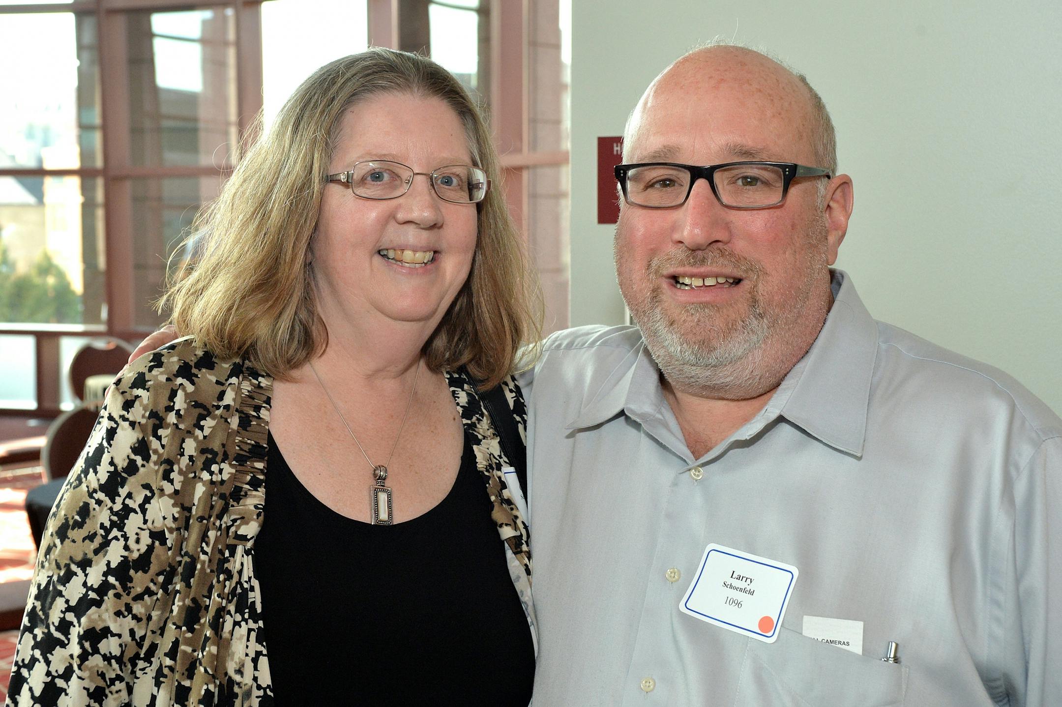 Carlene and Larry Schoenfeld.