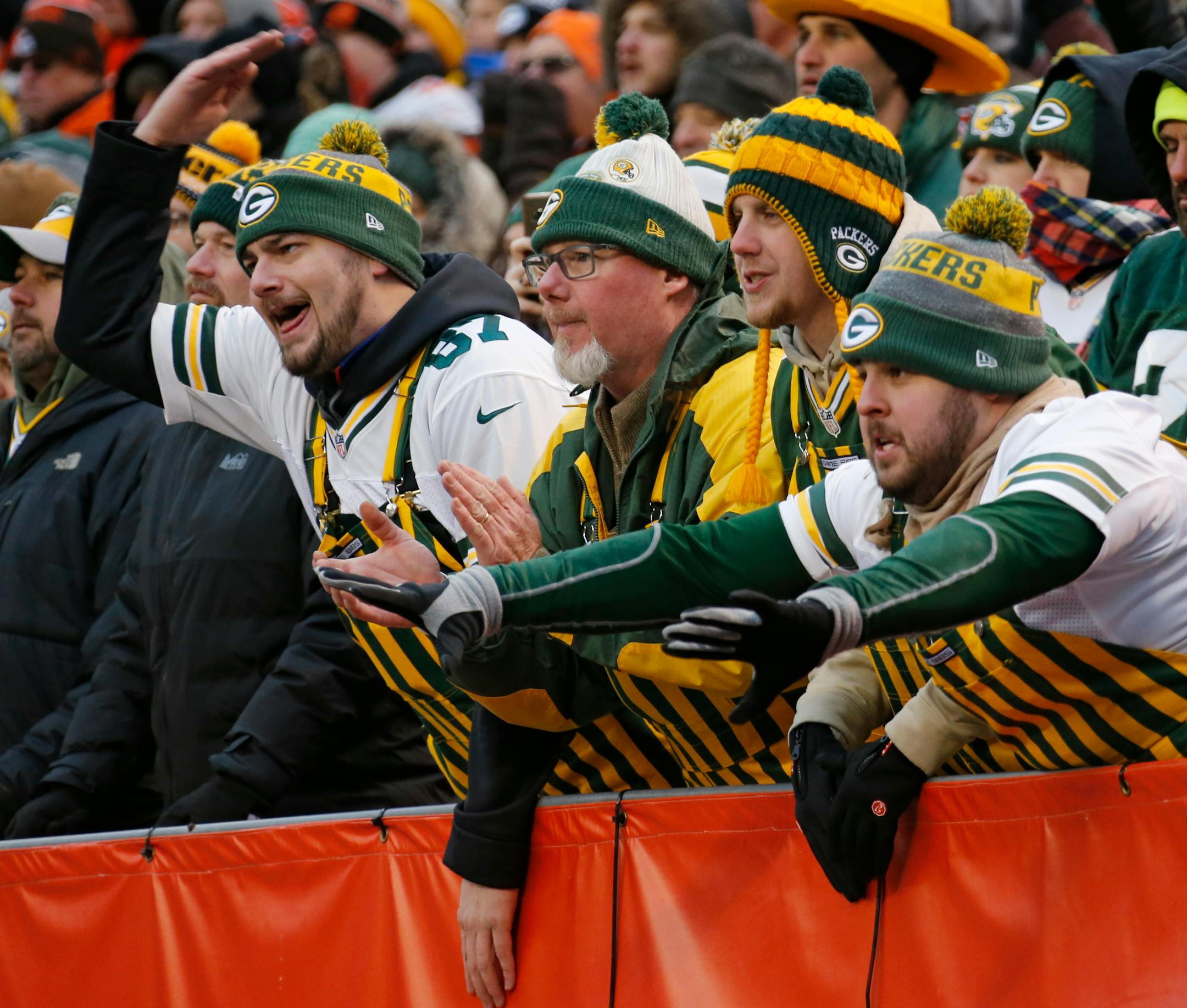 Green Bay Packers fans.