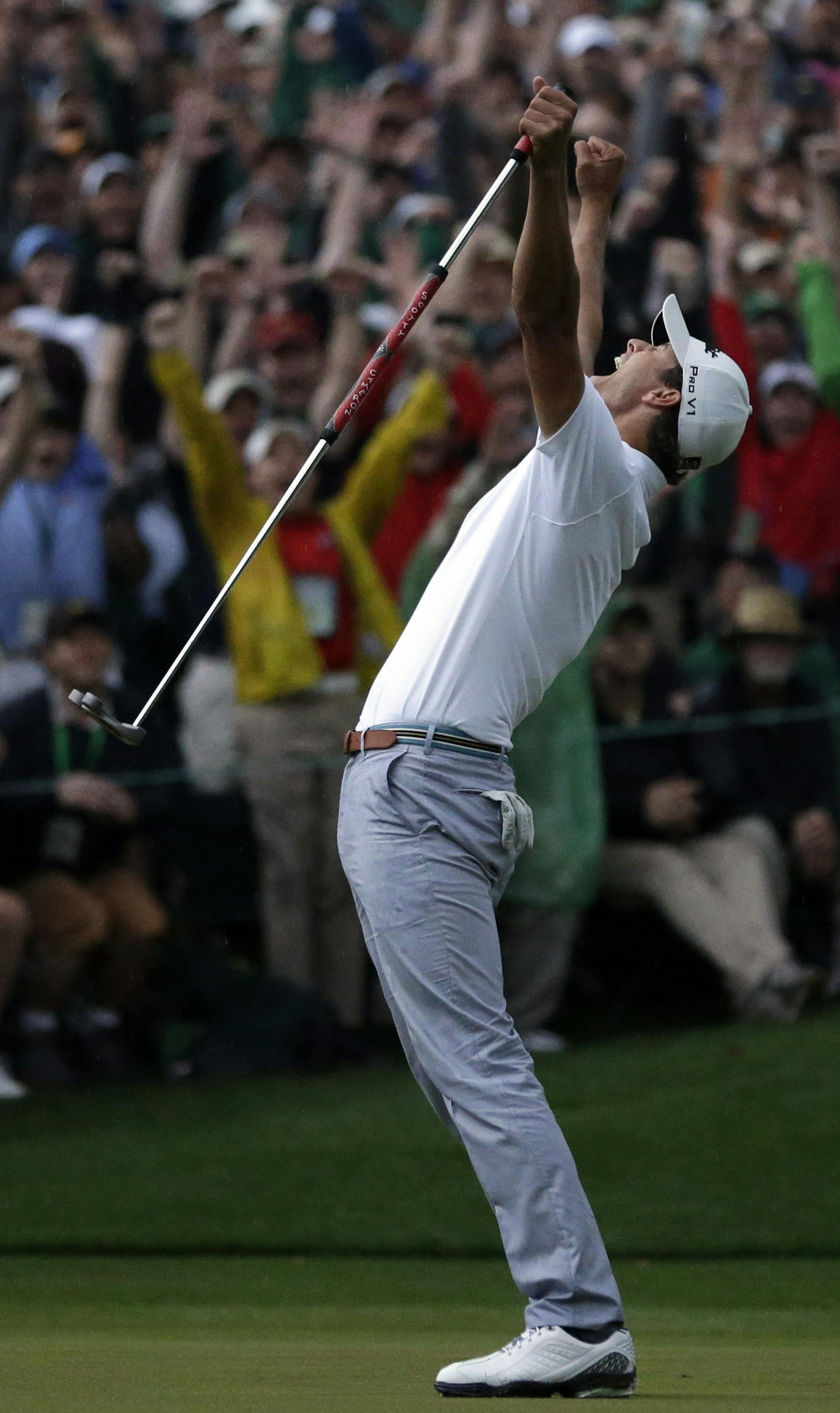 Adam Scott’s birdie putt that edged Angel Cabrera on the second playoff hole put the exclamation point on a Masters that won’t soon be forgotten.