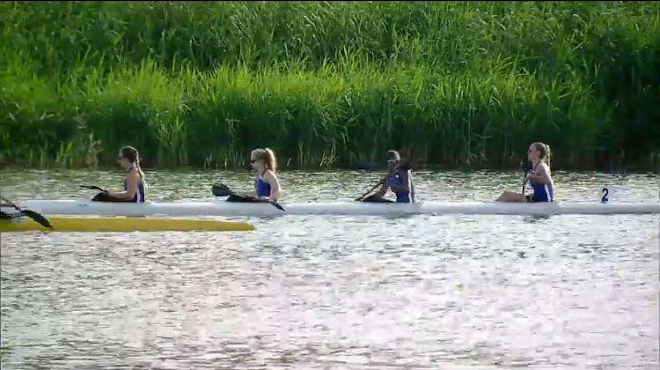 Ina Poecher, left, Catherine Wilborn, Mira Correo, and Bria Cornforth.