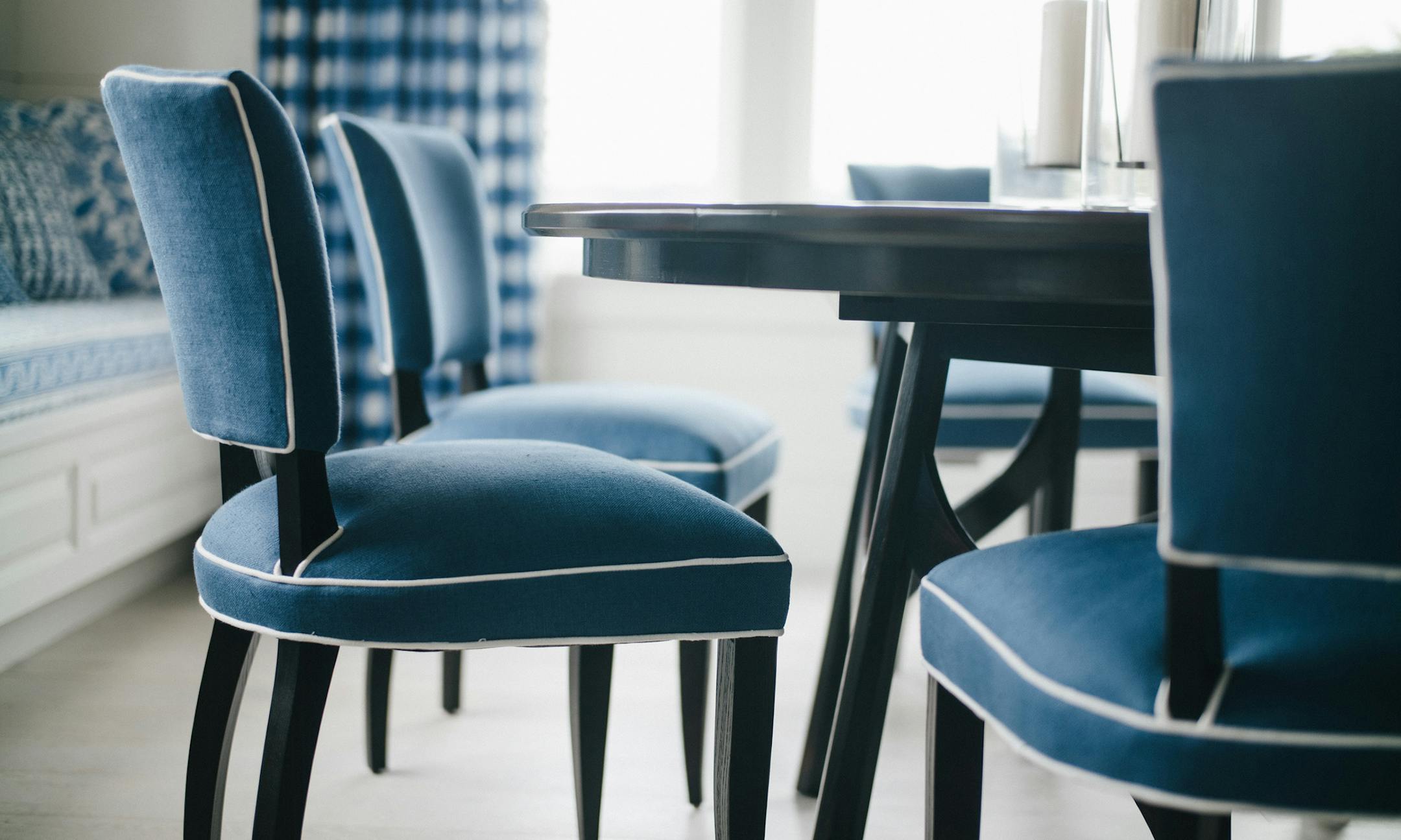 Every room needs one: a focal point that makes a big statement. If your room doesnít have one already, what about adding a piece of furniture covered in an arresting fabric? (Handout/TNS) ORG XMIT: 1220715