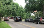 Under a proposal recommended by city staff, parking on Wooddale Avenue between 44th Street and 42 1/2 Street in St. Louis Park would be removed to mak