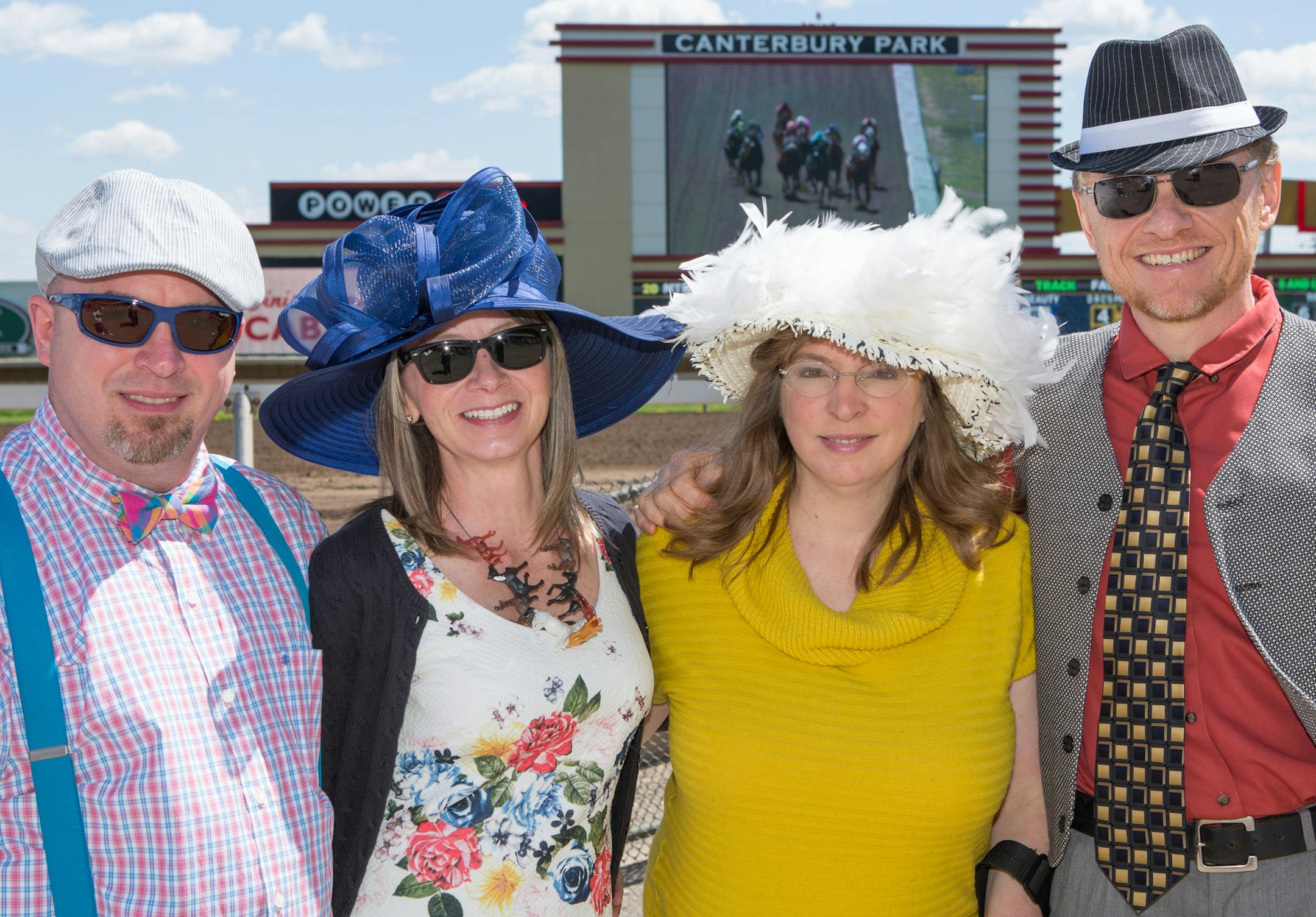 Vince and Kelly LeBlanc, Julie Lumpkins and John Dumholt.
