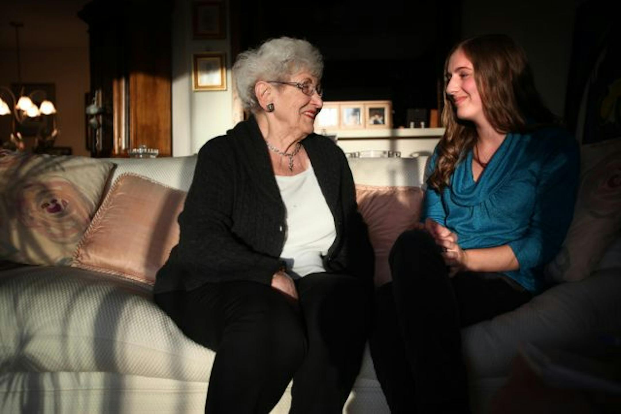 Mary Neuman chatted with Aly Ketover about the experience they've shared over the last few months as Neuman told Ketover about her childhood experience in the holocaust.