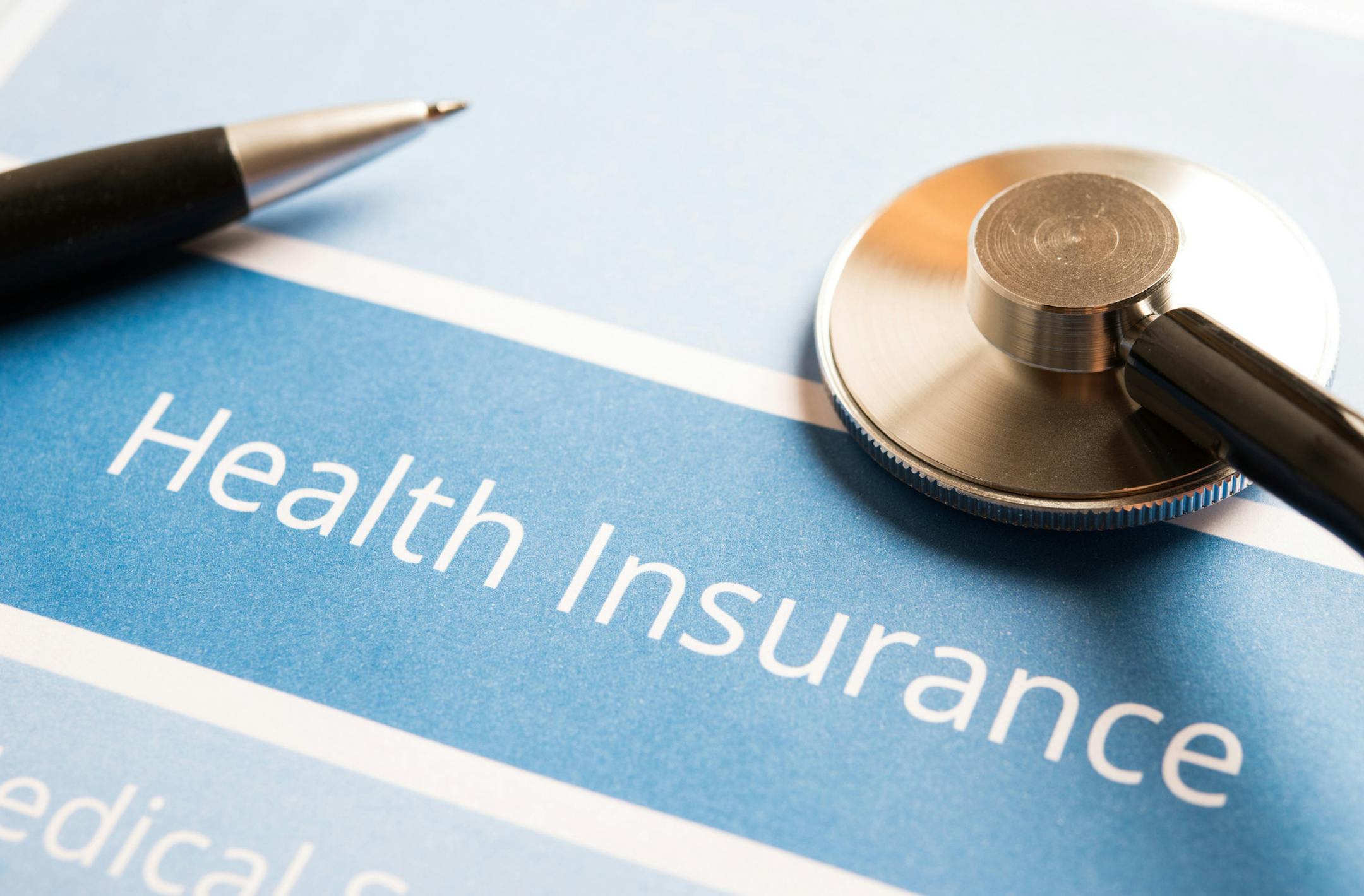 iStockphoto.com
Health insurance document.