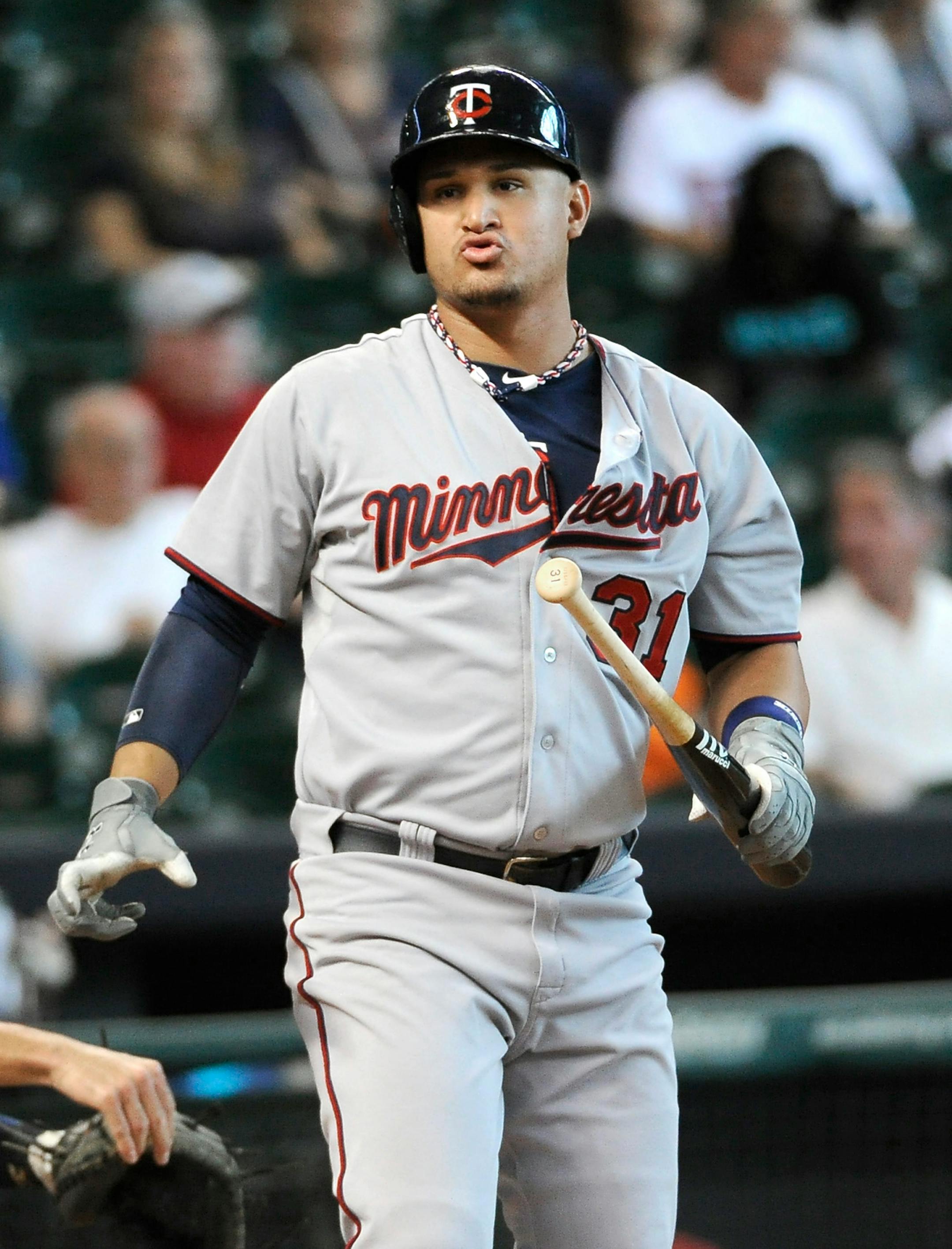 Minnesota Twins' Oswaldo Arcia
