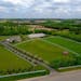 An aerial view of the $1.35 million ranch and vineyard in River Falls, Wis.