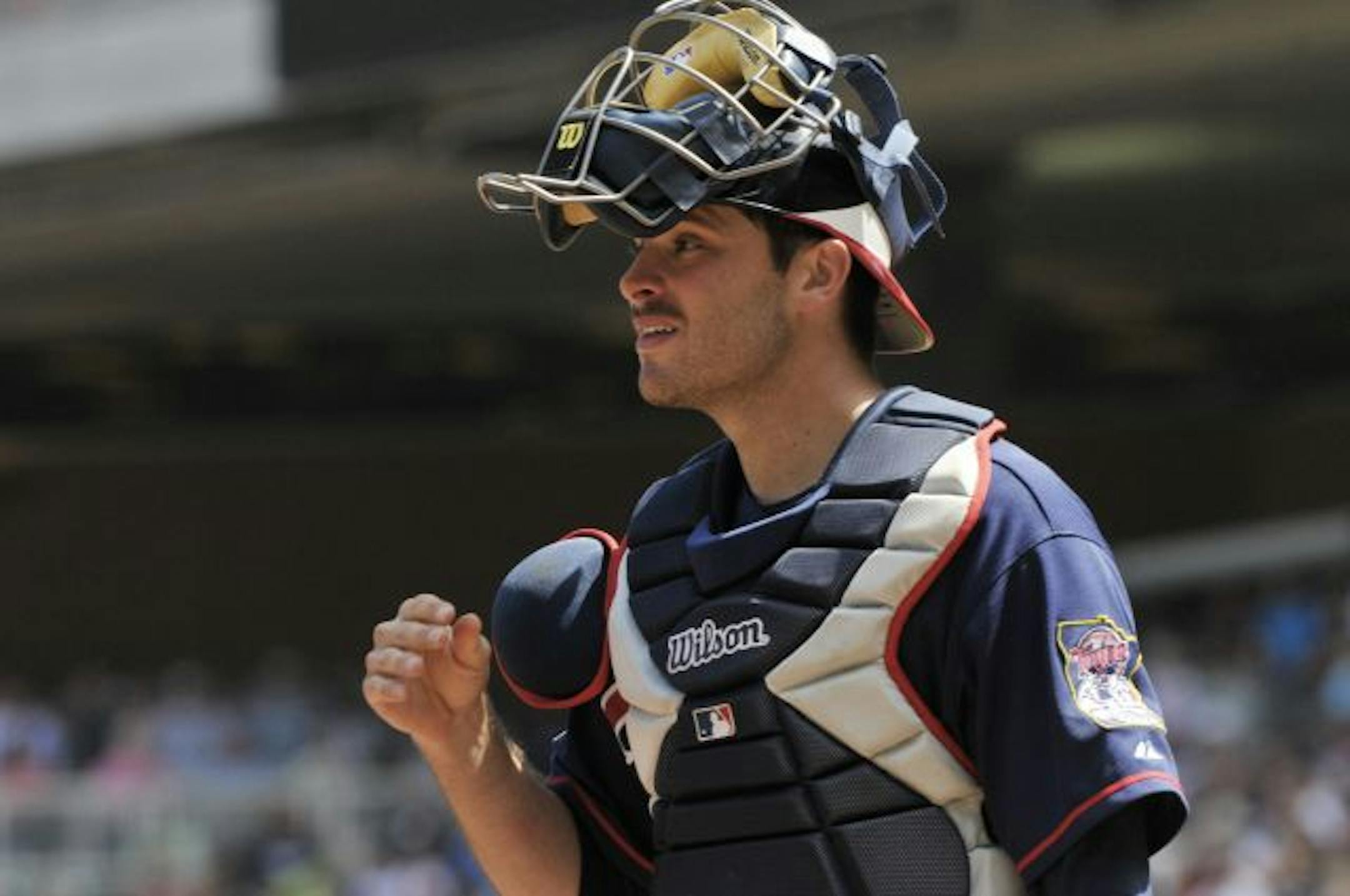 Minnesota Twins catcher Drew Butera