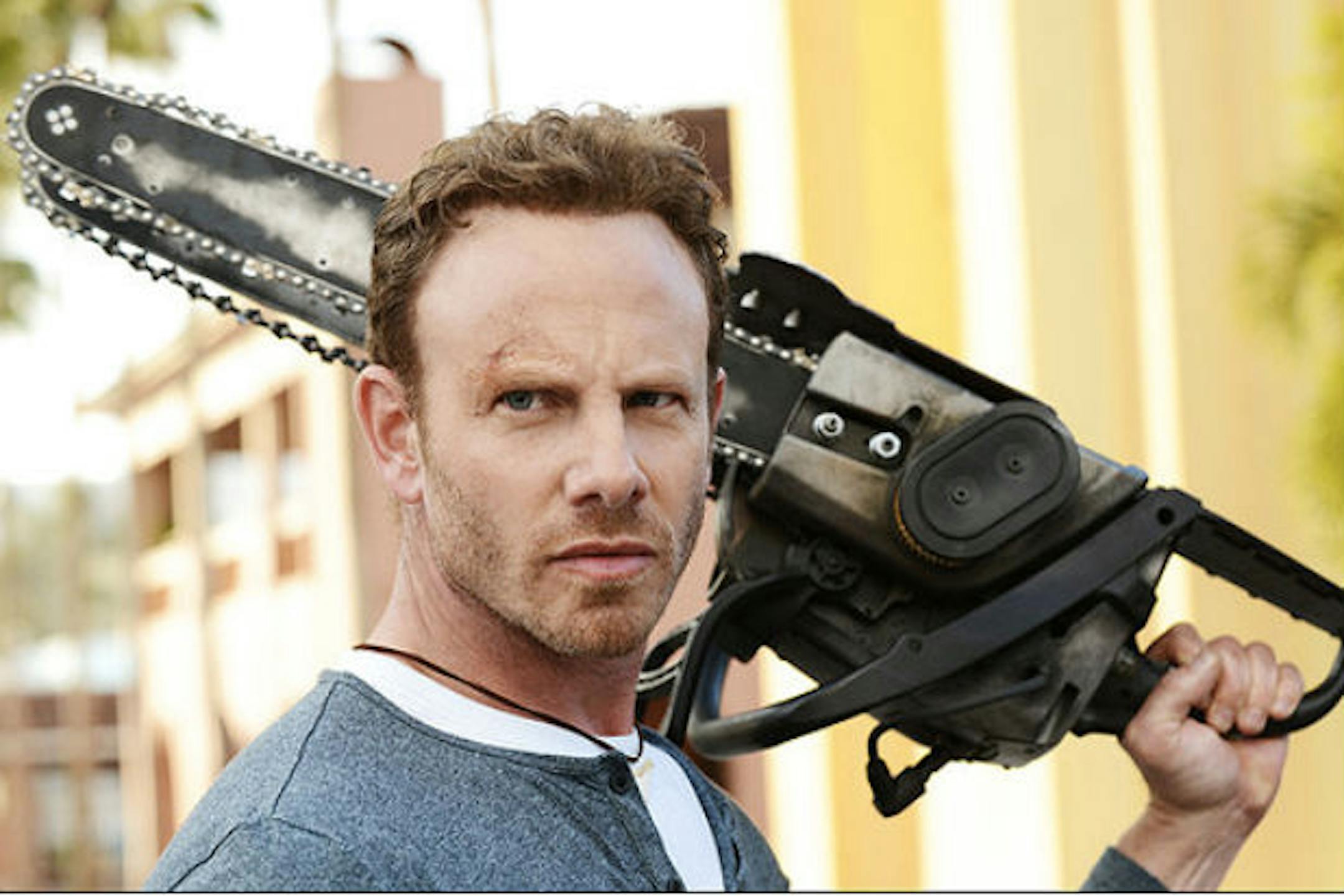 Ian Ziering stars in "Sharknado 3."