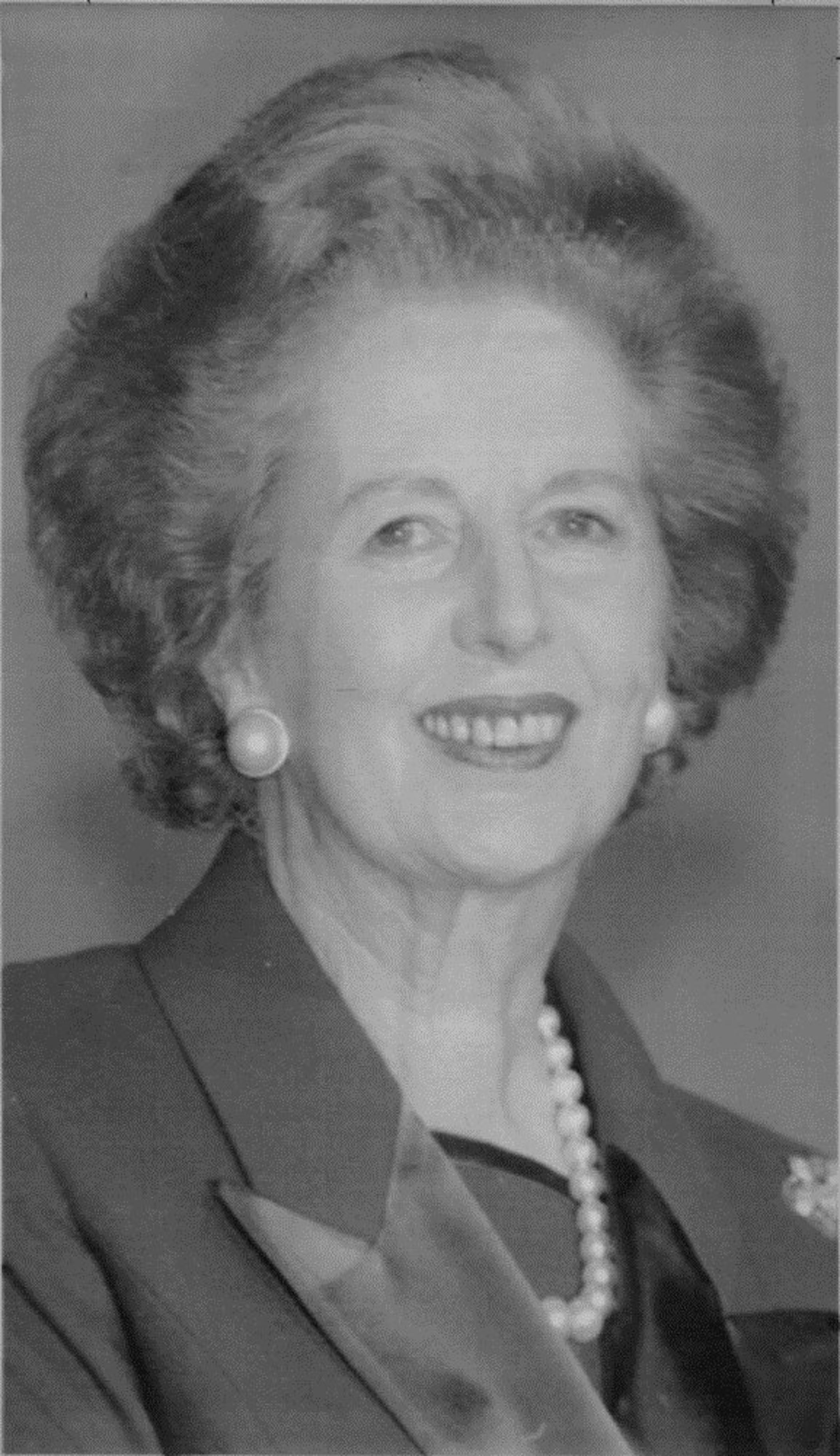 Thatcher in December 1991
