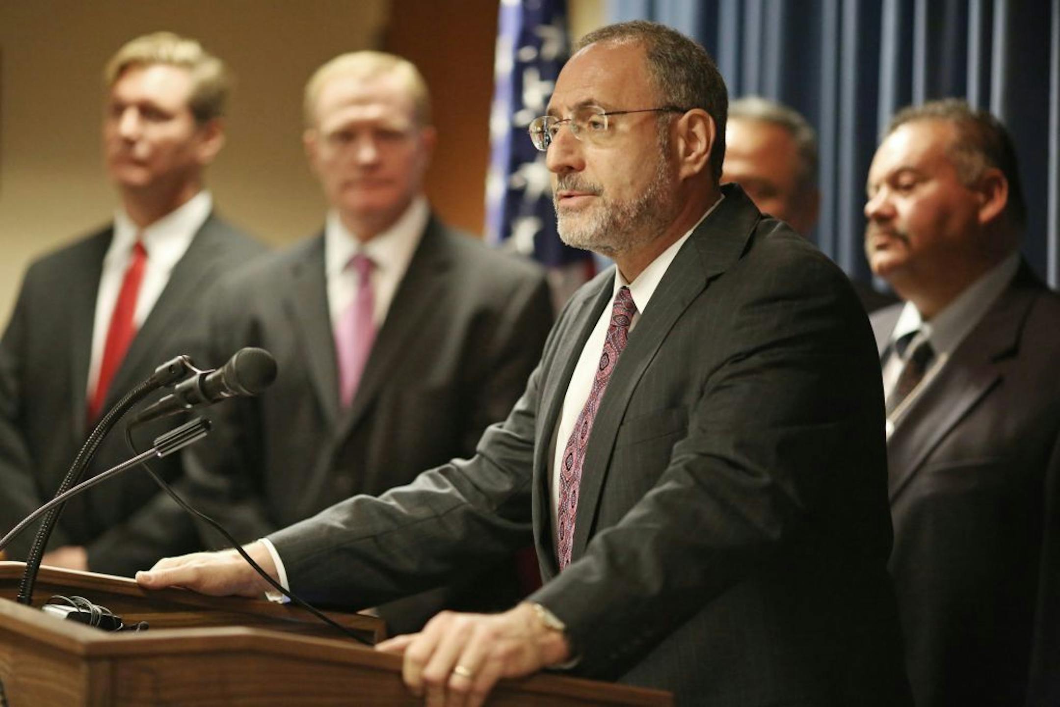 United States Attorney Andrew M. Luger announced the indictment of a multi-state heroin trafficking conspiracy Thursday in Minneapolis.