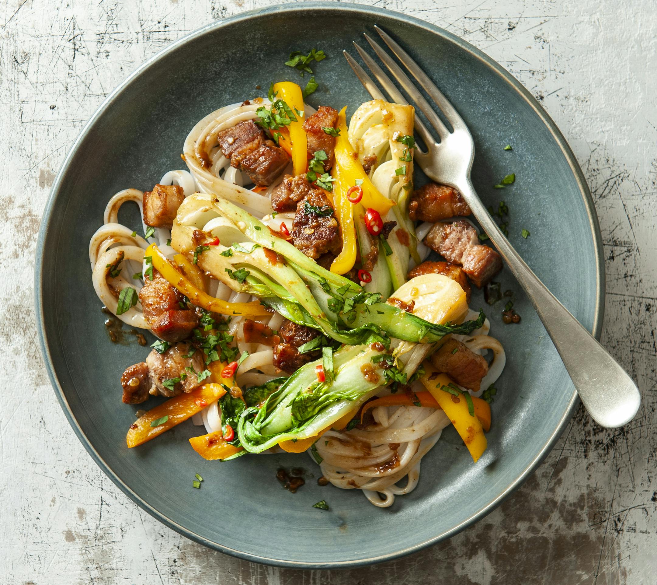 Pork and Bok Choy Stir-Fry mette nielsen