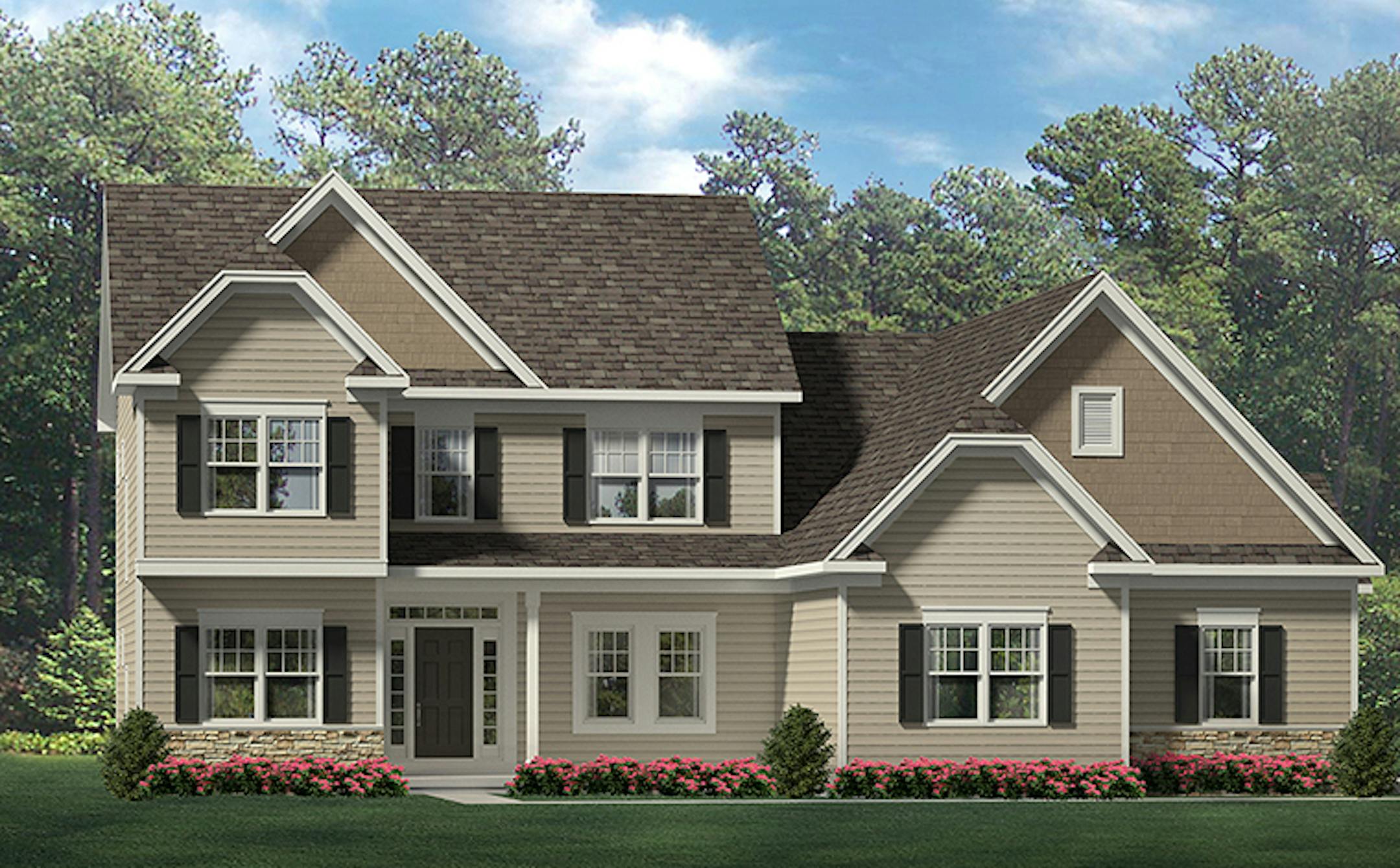 Home plan: Colonial boasts a complete in-law apartment